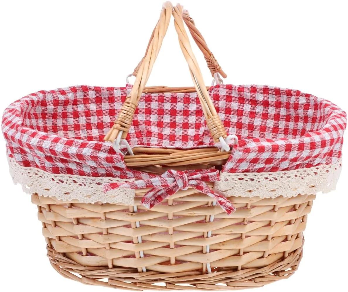 ظرفیت_120_لیتر_Picnic_Basket_Rattan_Basket