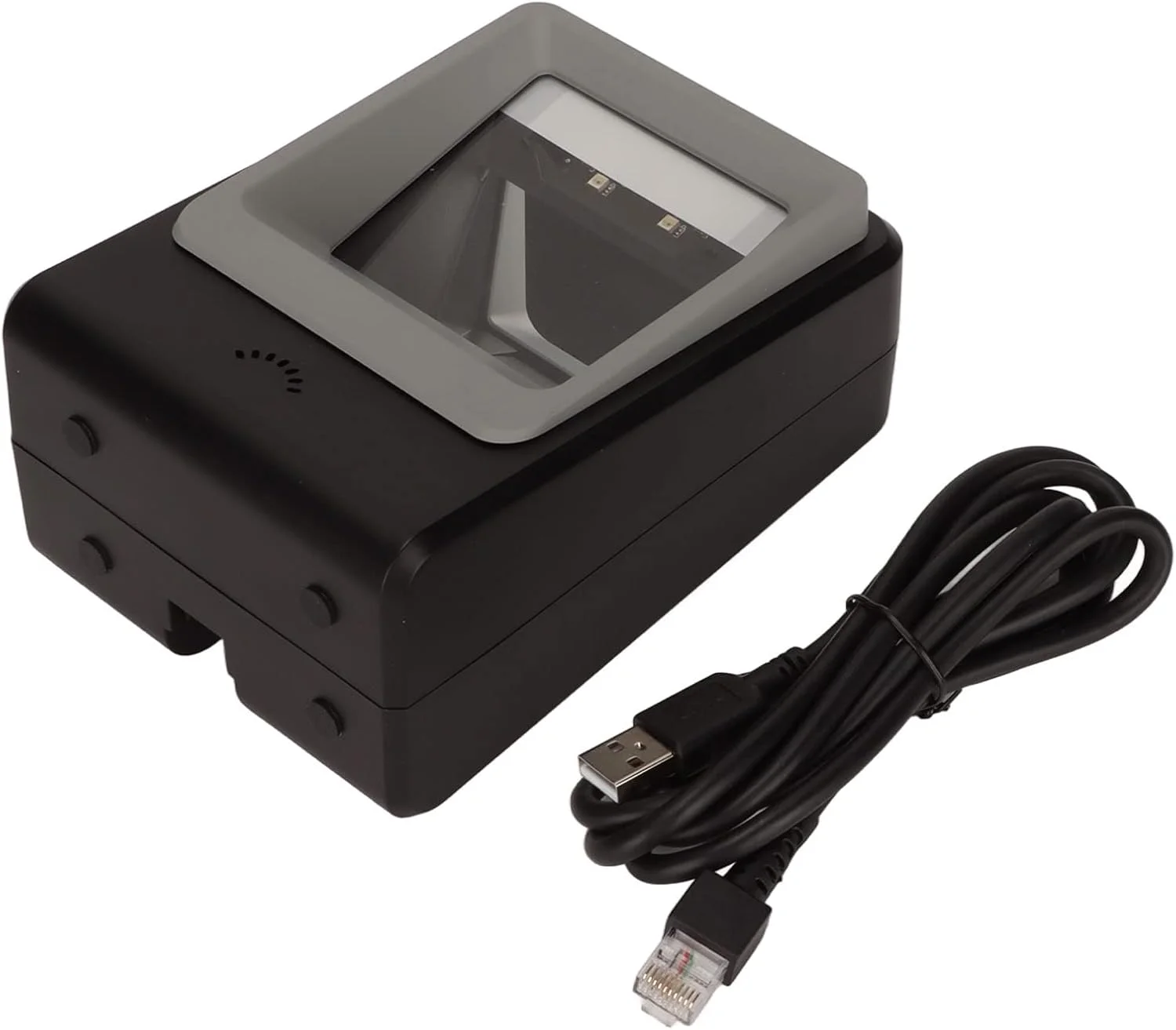 اسکنر بارکد Gearwell، بارکد خوان سیمی رومیزی 1D 2D با حساسیت بالا، اسکنر کد QR برای سوپرمارکت ها و فروشگاه ها اسکنر بارکد Gearwell، بارکد خوان سیمی رومیزی 1D 2D با حساسیت بالا، اسکنر کد QR برای سوپرمارکت ها و فروشگاه ها