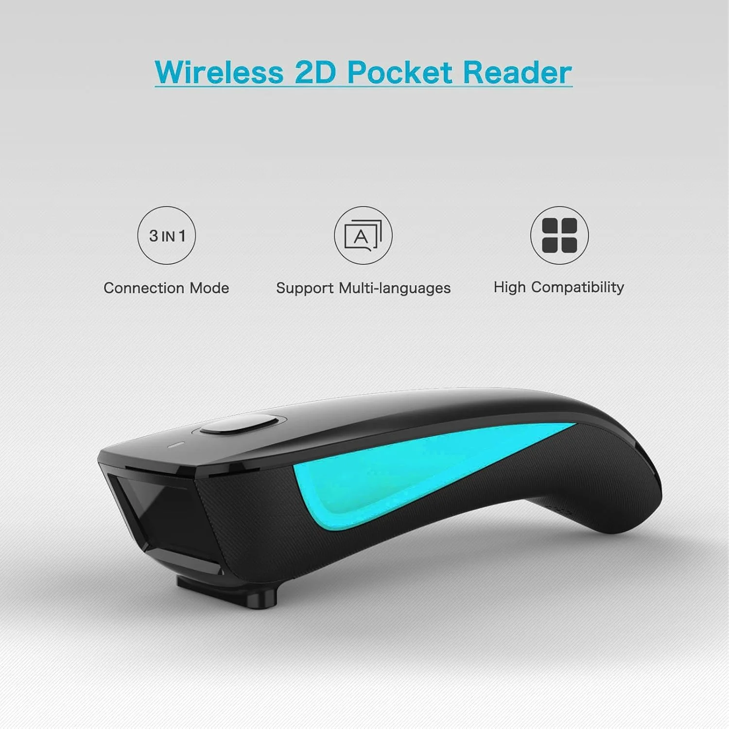 بارکد خوان Gearwell، اسکنر بارکد 1D دستی اتوماتیک USB BT 2.4G برای سوپرمارکت ها داروخانه ها کتابفروشی ها، دستگاه اسکن بارکد بی سیم، اسکنر موجودی قابل حمل بارکد خوان Gearwell، اسکنر بارکد 1D دستی اتوماتیک USB BT 2.4G برای سوپرمارکت ها داروخانه ها کتابفروشی ها، دستگاه اسکن بارکد بی سیم، اسکنر موجودی قابل حمل