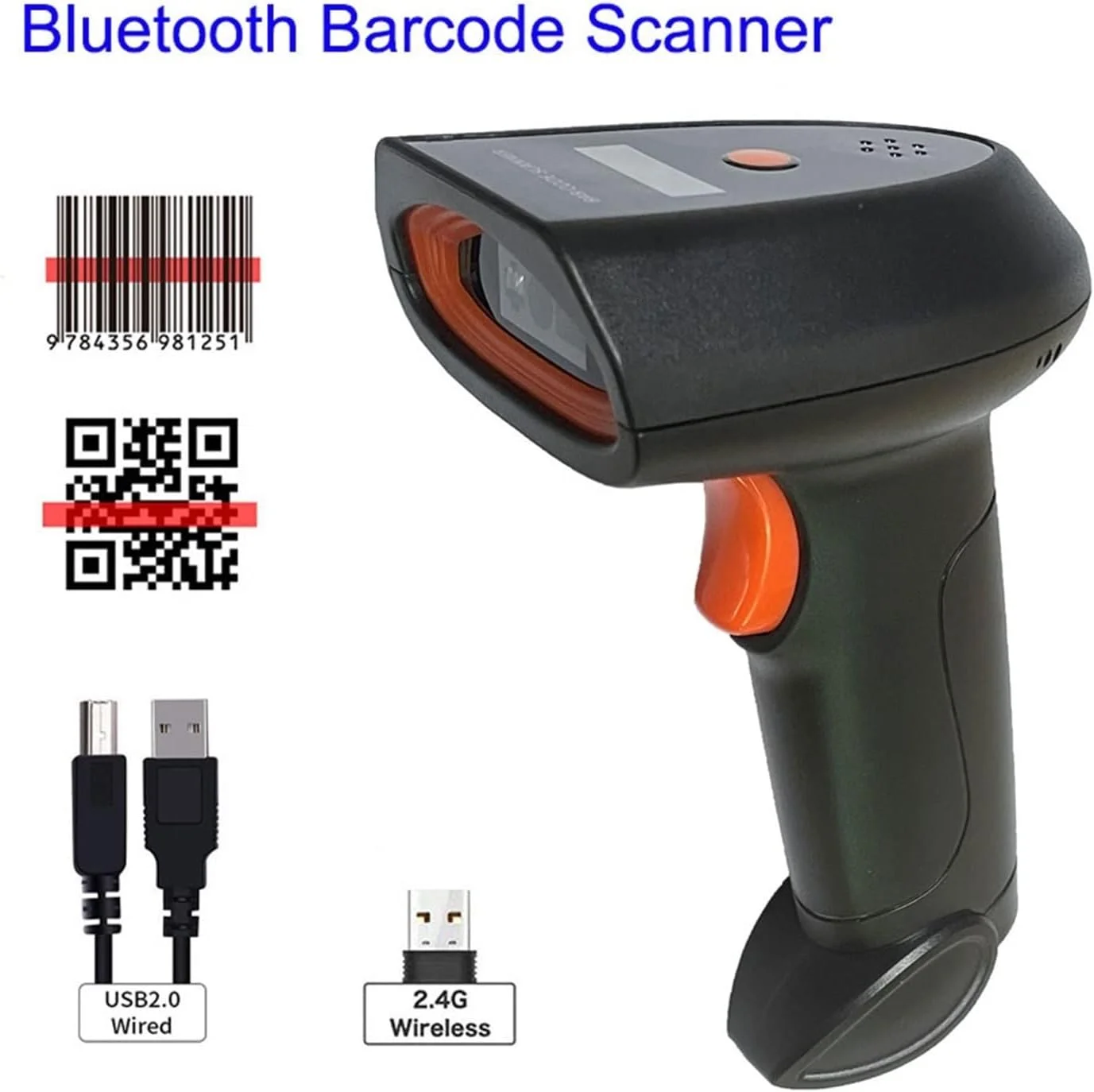 اسکنر بارکد LZFuiop، اسکنر بارکد کوچک تعبیه شده، اسکن دو بعدی 1 بعدی، اسکنر بارکد بی سیم CMOS QR، نشانگر سطح باتری، یادآوری صوتی (Hba-v8 Wifi) اسکنر بارکد LZFuiop، اسکنر بارکد کوچک تعبیه شده، اسکن دو بعدی 1 بعدی، اسکنر بارکد بی سیم CMOS QR، نشانگر سطح باتری، یادآوری صوتی (Hba-v8 Wifi)