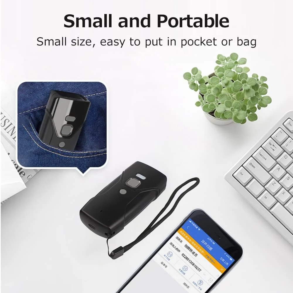 اسکنر بارکد دستی قابل حمل Labymos با سیم + 2.4G + BT اتصال سه حالته پشتیبانی از بارکد یک بعدی کد QR اسکن سریع اسکنر بارکد دستی قابل حمل Labymos با سیم + 2.4G + BT اتصال سه حالته پشتیبانی از بارکد یک بعدی کد QR اسکن سریع