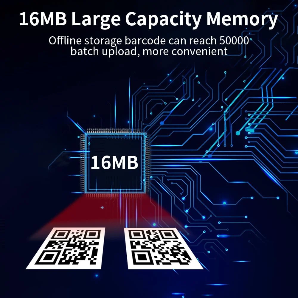 اسکنر بارکد دوبعدی 2D 1D QR، 3 در 1، اتصال بیسیم BT و 2.4 گیگاهرتز و اتصال سیمی، اعلان صوتی و لرزشی، پشتیبانی از ذخیرهسازی آفلاین، سازگار با ویندوز، اندروید، لینوکس، مک برای سوپرمارکت، خردهفروشی، کتابخانه، DOOMUN اسکنر بارکد دوبعدی 2D 1D QR، 3 در 1، اتصال بیسیم BT و 2.4 گیگاهرتز و اتصال سیمی، اعلان صوتی و لرزشی، پشتیبانی از ذخیرهسازی آفلاین، سازگار با ویندوز، اندروید، لینوکس، مک برای سوپرمارکت، خردهفروشی، کتابخانه، DOOMUN