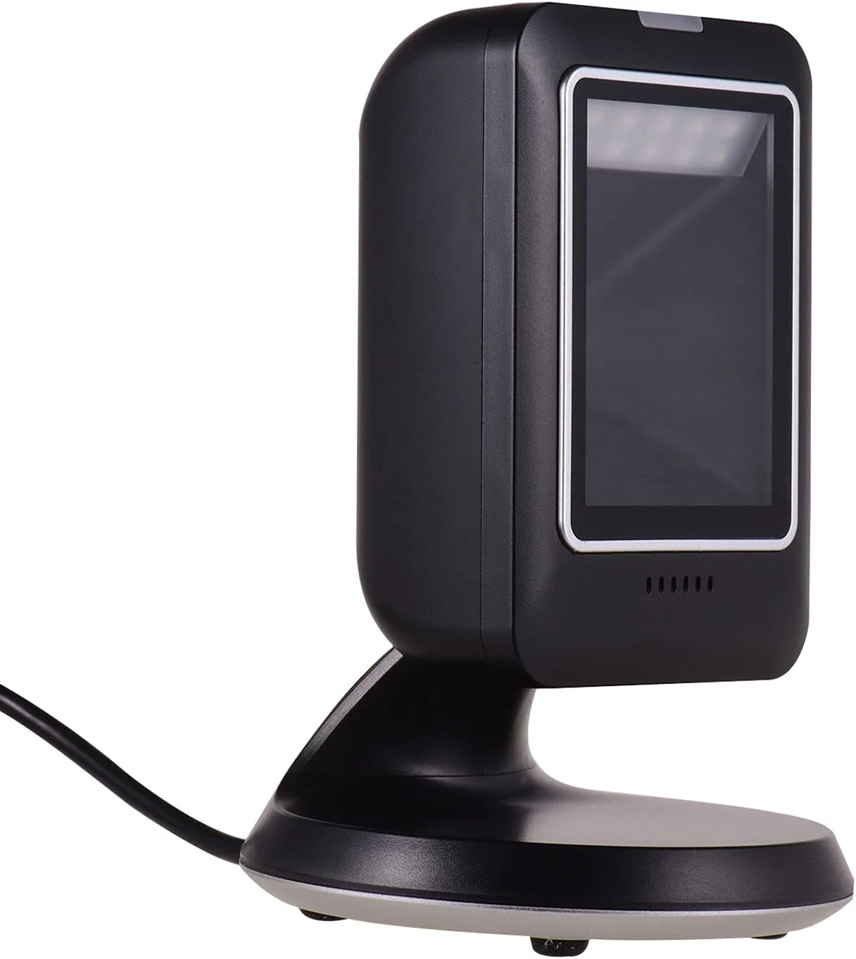 اسکنر بارکد خوان چند جهته MP6300Y 1D 2D QR USB Wed CMOS Image Hand-Free برای سوپرمارکت کتابفروشی خرده فروشی بیمارستان HELEMIY