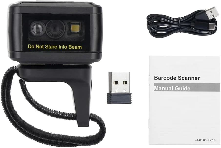 بارکد خوان دو بعدی قابل حمل انگشتی حلقه ای پوشیدنی 1D 2D اتصال بی سیم BT+2.4G و سیمی پشتیبانی از ویندوز iOS اندروید کامپیوتر فروشگاه کتابخانه شرکت اکسپرس بارکد خوان دو بعدی قابل حمل انگشتی حلقه ای پوشیدنی 1D 2D اتصال بی سیم BT+2.4G و سیمی پشتیبانی از ویندوز iOS اندروید کامپیوتر فروشگاه کتابخانه شرکت اکسپرس