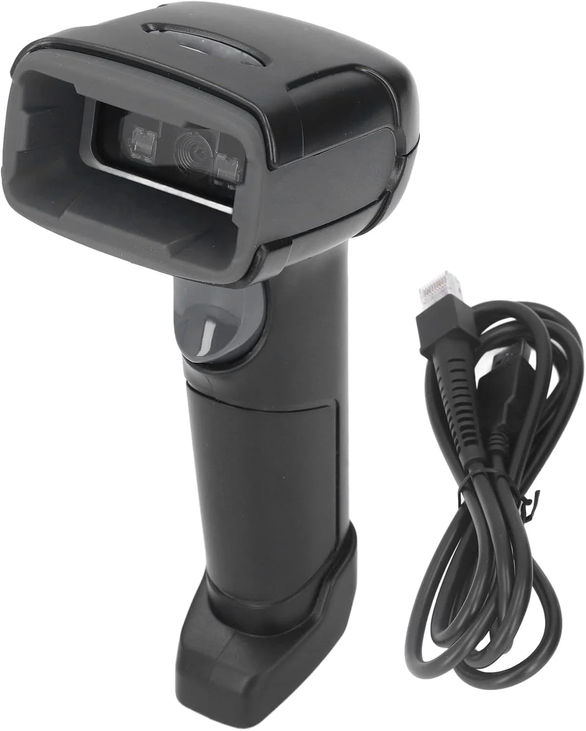 اسکنر بارکد QR Gearwell، اسکنر دو بعدی USB، بارکد خوان کابل بلند، اسکنر پرداخت موبایلی، تفنگ بارکد صندوقدار خرده فروشی، ابزار اسکن سوپرمارکت