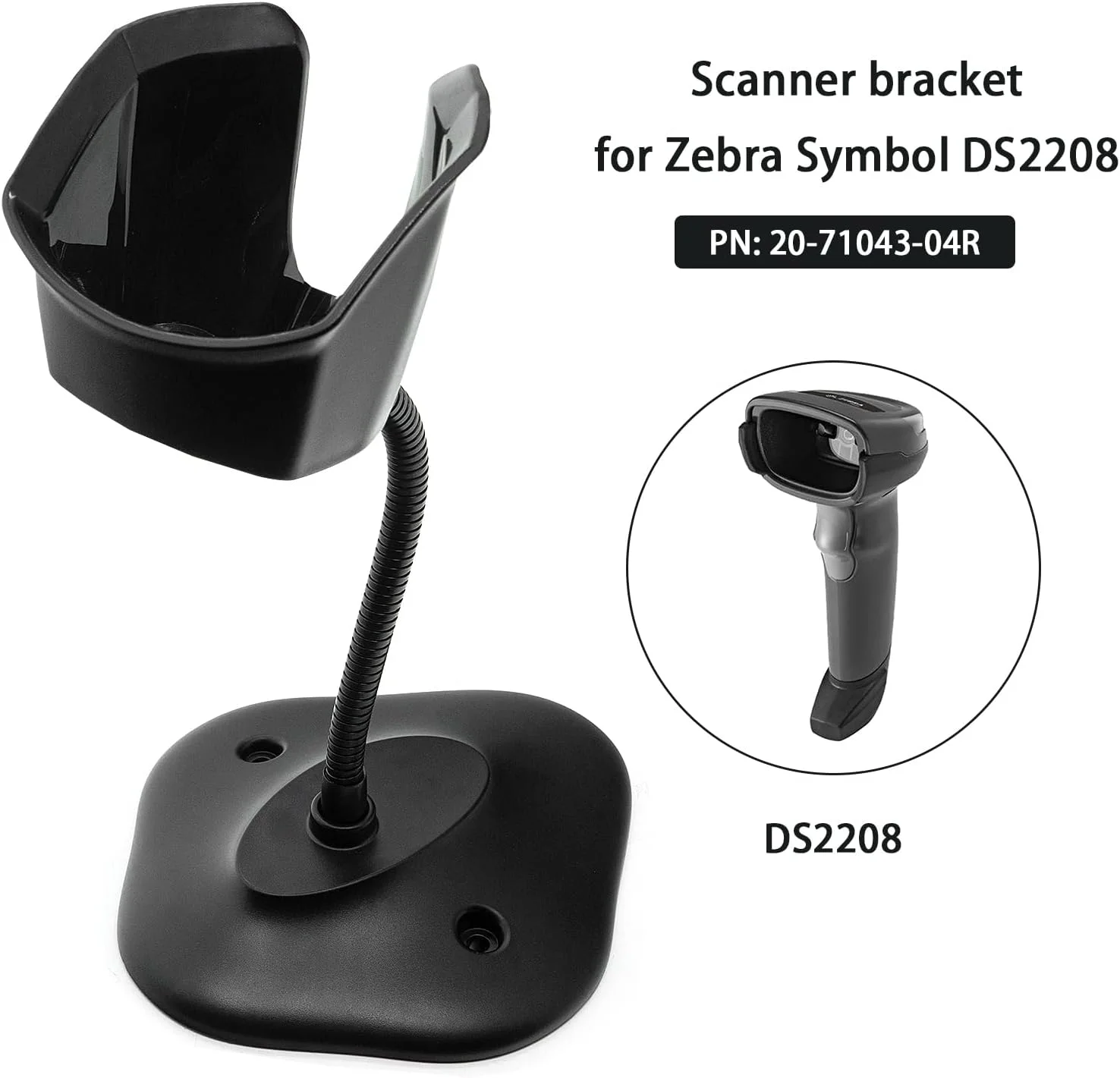 پایه اسکنر بارکد جهانی ACTIVERGE سازگار با Zebra Symbol DS4308, DS2208, DS2278, DS4608, DS8108 - PN: 20-71043-04R، پایه اسکنر چند منظوره برای مدل های مختلف پایه اسکنر بارکد جهانی ACTIVERGE سازگار با Zebra Symbol DS4308, DS2208, DS2278, DS4608, DS8108 - PN: 20-71043-04R، پایه اسکنر چند منظوره برای مدل های مختلف