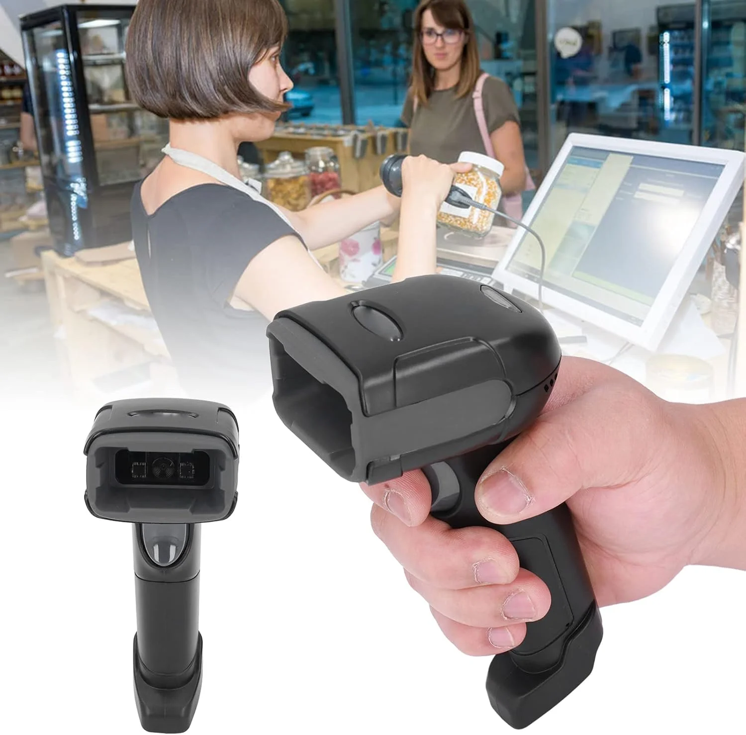 اسکنر بارکد QR Gearwell، اسکنر دو بعدی USB، بارکد خوان کابل بلند، اسکنر پرداخت موبایلی، تفنگ بارکد صندوقدار خرده فروشی، ابزار اسکن سوپرمارکت اسکنر بارکد QR Gearwell، اسکنر دو بعدی USB، بارکد خوان کابل بلند، اسکنر پرداخت موبایلی، تفنگ بارکد صندوقدار خرده فروشی، ابزار اسکن سوپرمارکت