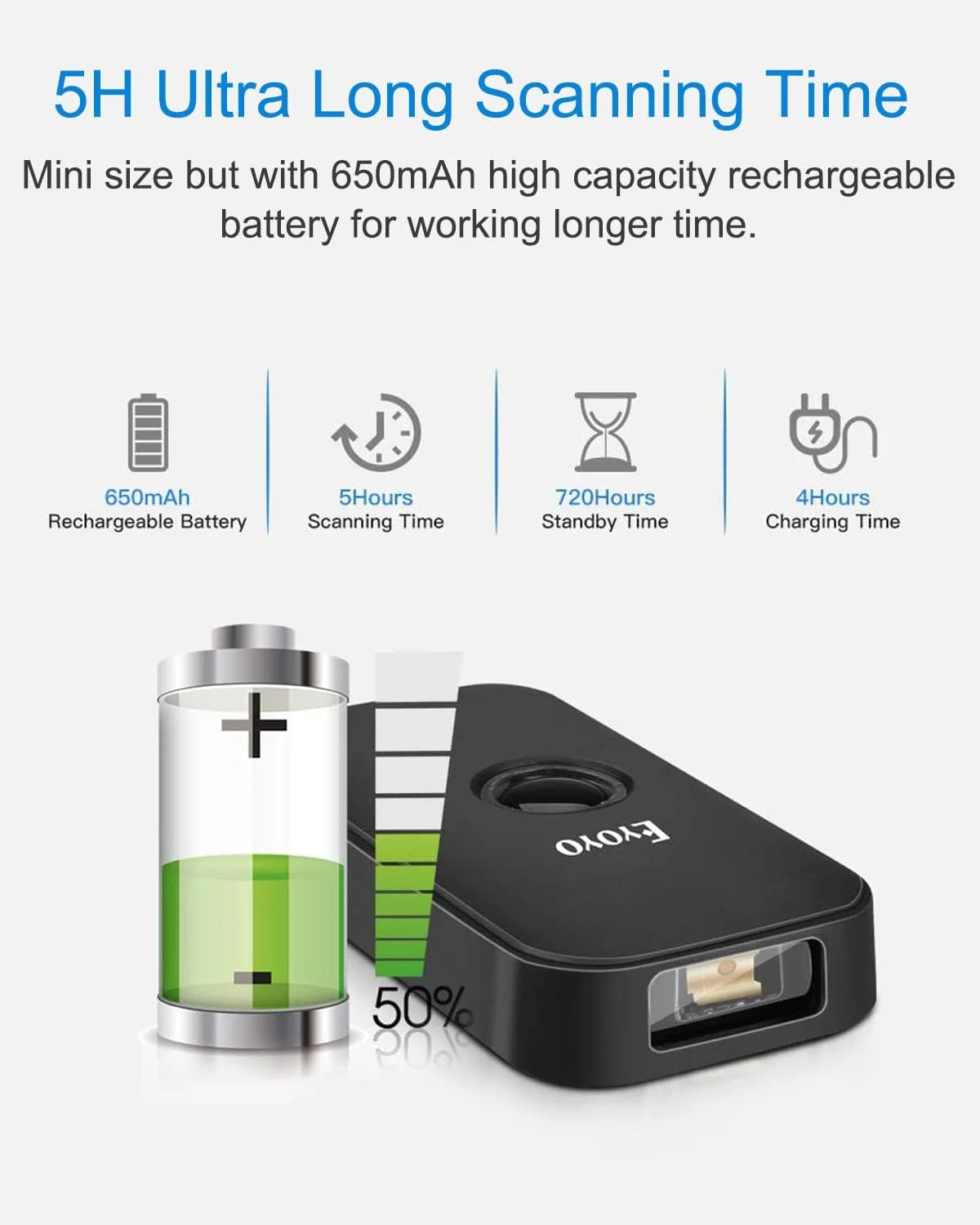 اسکنر بارکد بلوتوثی مینی 1D ایویو با کیف، اسکنر بارکد 3 در 1 بلوتوث و USB سیمی و 2.4G بی سیم قابل حمل، سازگار با ویندوز، اندروید، iOS، تبلت ها یا کامپیوترها (مشکی) اسکنر بارکد بلوتوثی مینی 1D ایویو با کیف، اسکنر بارکد 3 در 1 بلوتوث و USB سیمی و 2.4G بی سیم قابل حمل، سازگار با ویندوز، اندروید، iOS، تبلت ها یا کامپیوترها (مشکی)