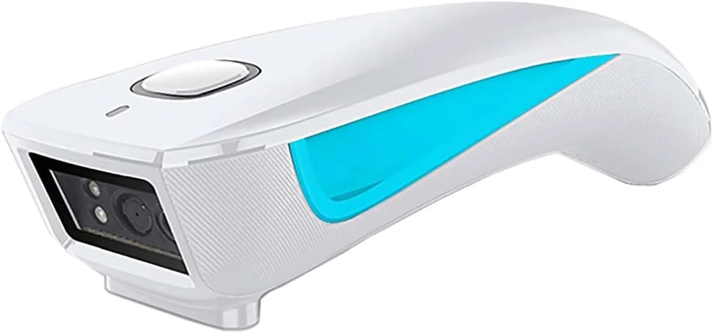 اسکنر بارکد Gearwell، بارکد خوان دستی 1D 2D با اتصال USB BT 2.4G برای سوپرمارکت، داروخانه، کتابفروشی، اسکنر QR قابل حمل، بارکد خوان بی سیم