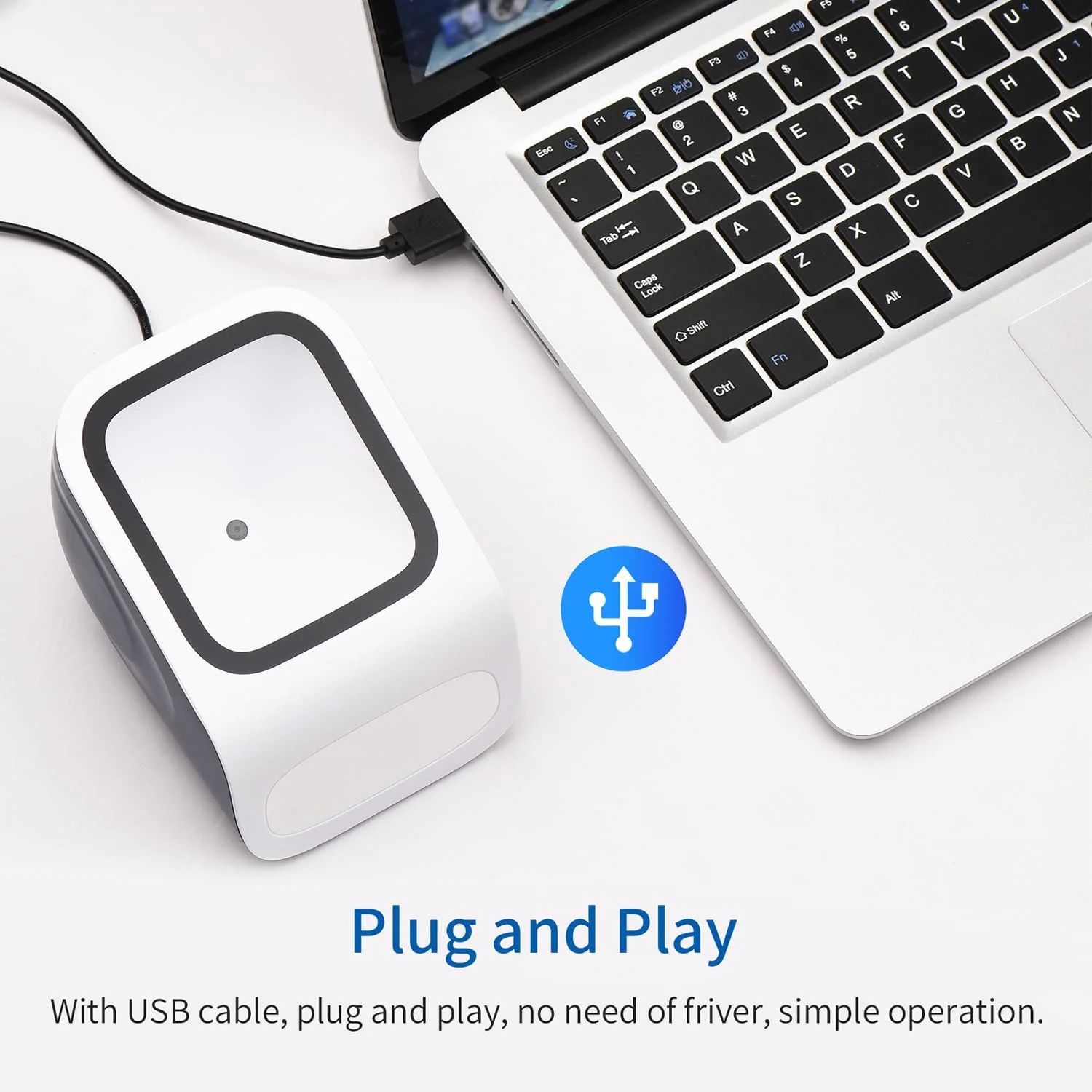 اسکنر بارکد رومیزی لابیموس 1D 2D QR پلتفرم Hands- USB سیمی بارکد خوان Plug&Play سازگار با سیستم عامل ویندوز اندروید، پنجره اسکن بزرگ برای سوپرمارکت، کتابخانه، فروشگاه خرده فروشی اسکنر بارکد رومیزی لابیموس 1D 2D QR پلتفرم Hands- USB سیمی بارکد خوان Plug&Play سازگار با سیستم عامل ویندوز اندروید، پنجره اسکن بزرگ برای سوپرمارکت، کتابخانه، فروشگاه خرده فروشی