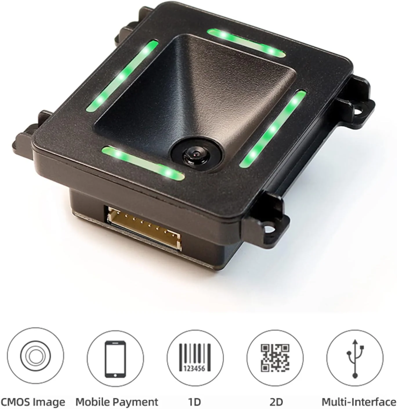 ماژول اسکنر بارکد 1D 2D تعبیه شده، اسکنر کد QR با اتصال پورت RS232، اسکن خودکار برای دستگاه گیت، بررسی بلیط، پرداخت موبایلی ماژول اسکنر بارکد 1D 2D تعبیه شده، اسکنر کد QR با اتصال پورت RS232، اسکن خودکار برای دستگاه گیت، بررسی بلیط، پرداخت موبایلی