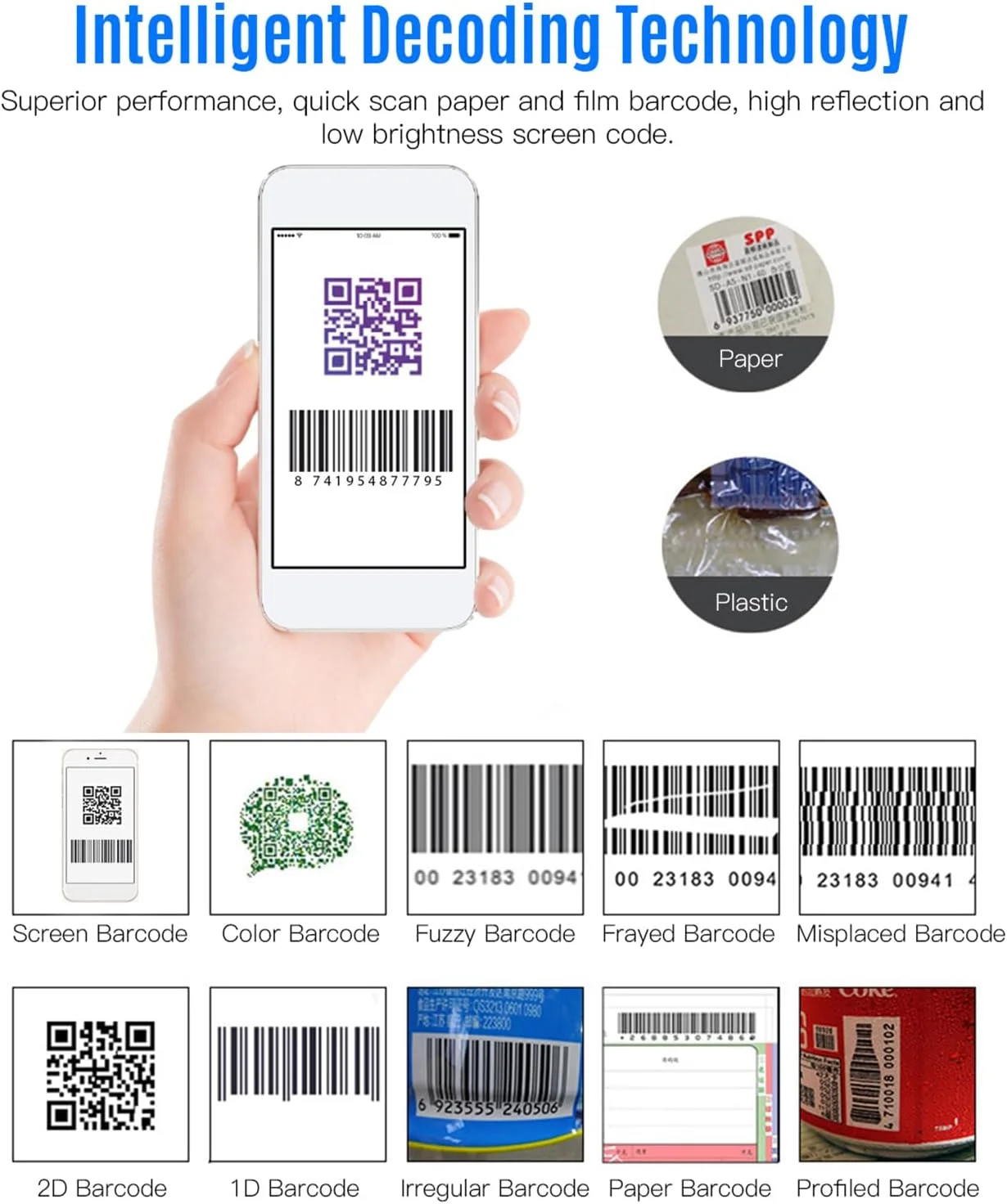 ماژول اسکنر بارکد 1D 2D تعبیه شده، اسکنر کد QR با اتصال پورت RS232، اسکن خودکار برای دستگاه گیت، بررسی بلیط، پرداخت موبایلی ماژول اسکنر بارکد 1D 2D تعبیه شده، اسکنر کد QR با اتصال پورت RS232، اسکن خودکار برای دستگاه گیت، بررسی بلیط، پرداخت موبایلی