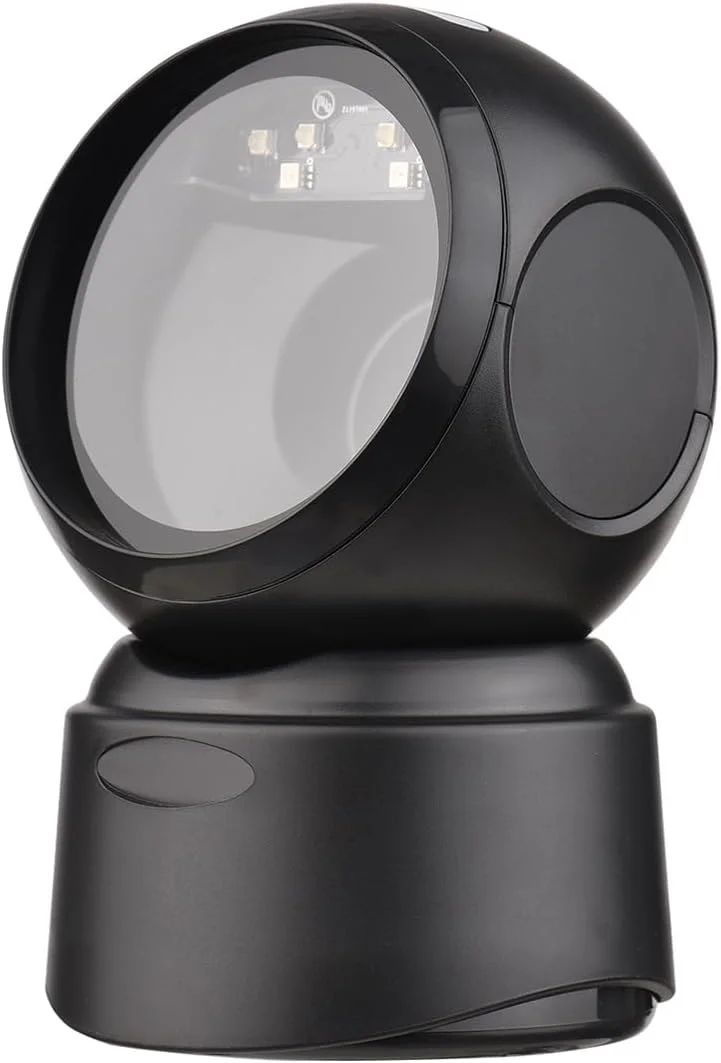 اسکنر بارکد 1D 2D QR Code با پورت سریال USB RS232، حسگر خودکار هندزفری برای ویندوز اندروید، سنسور CMOS برای استفاده در سوپرمارکت