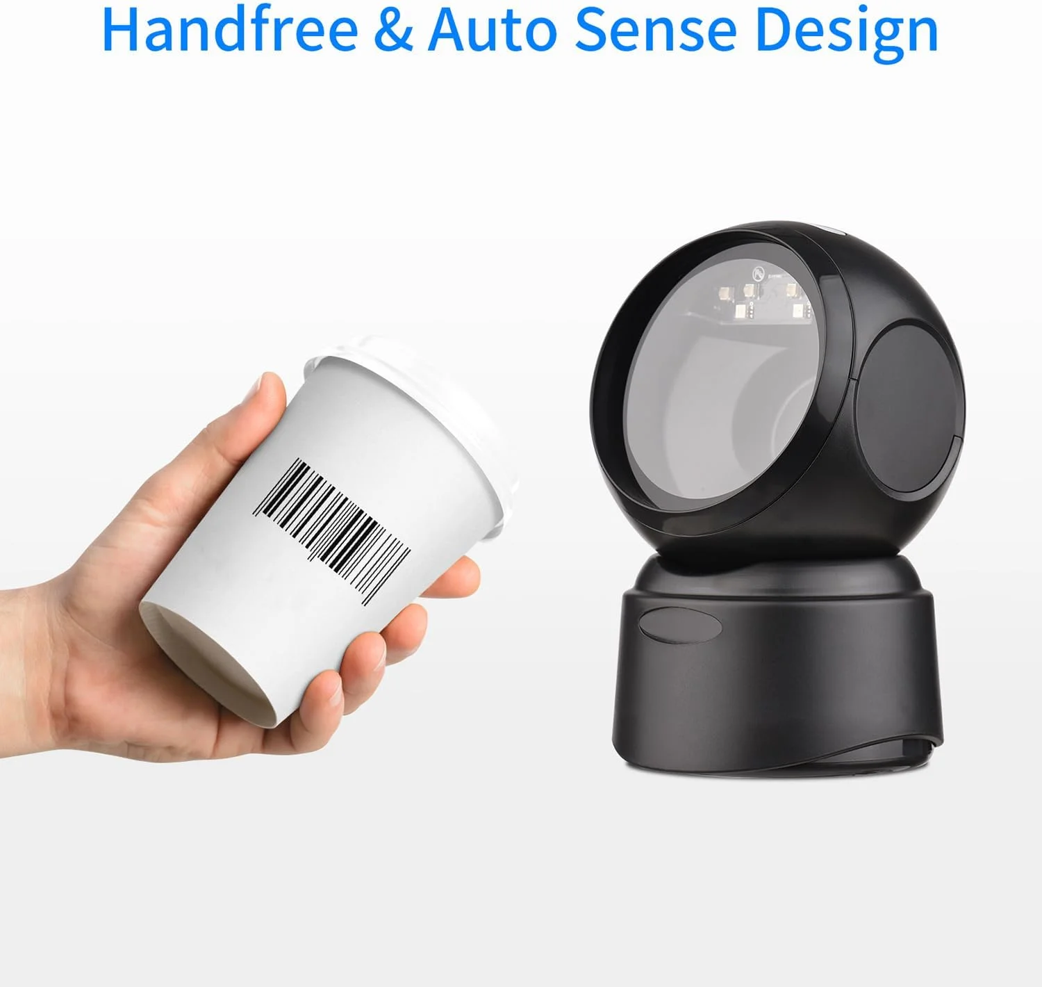 اسکنر بارکد 1D 2D QR Code با پورت سریال USB RS232، حسگر خودکار هندزفری برای ویندوز اندروید، سنسور CMOS برای استفاده در سوپرمارکت اسکنر بارکد 1D 2D QR Code با پورت سریال USB RS232، حسگر خودکار هندزفری برای ویندوز اندروید، سنسور CMOS برای استفاده در سوپرمارکت