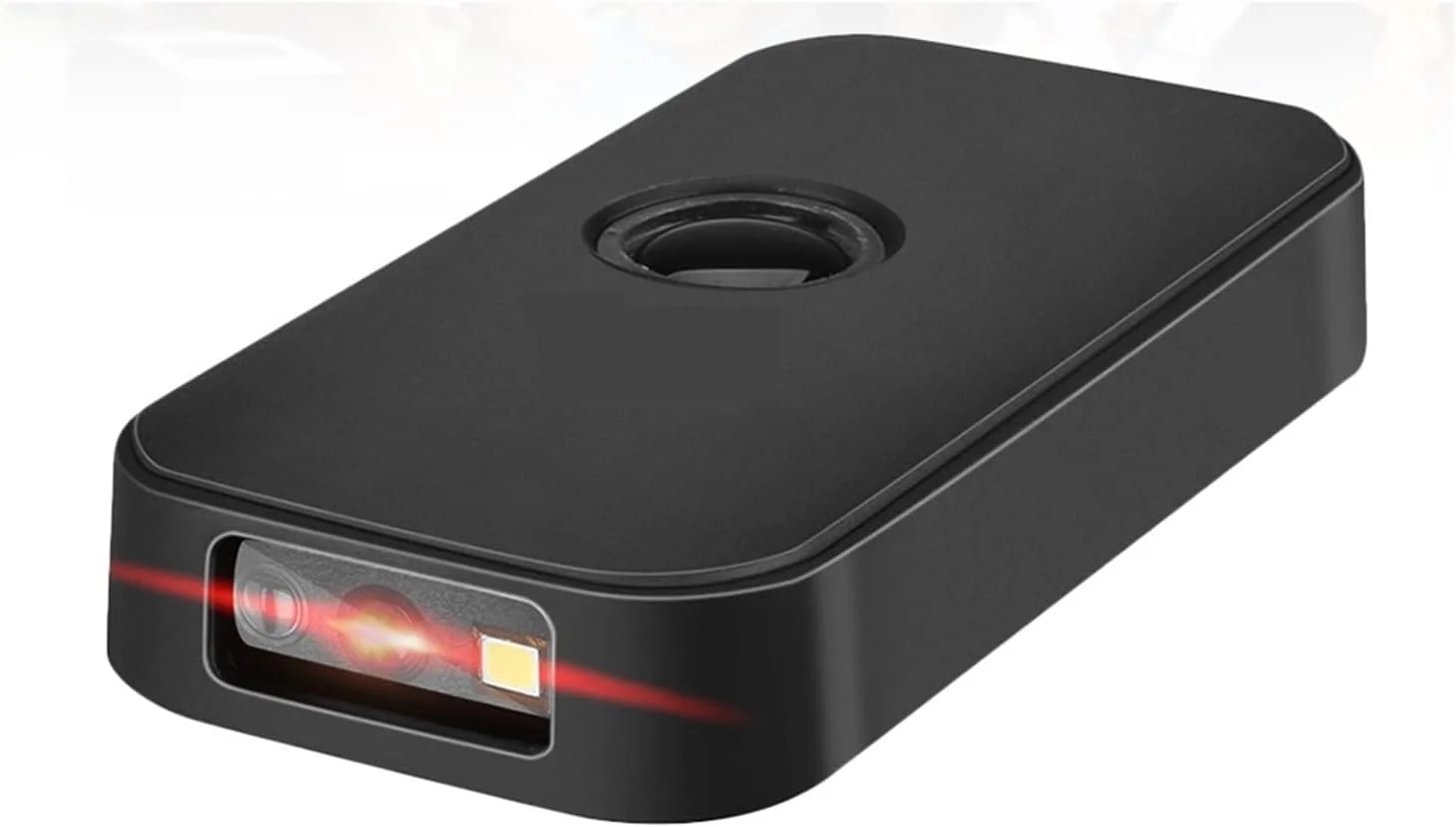 اسکنر بارکد GZDtdsd مینی 1D/2D QR، اسکنر بارکد بی سیم 2.4G و بلوتوث، بارکد خوان قابل حمل 1D QR اسکنر تصویر