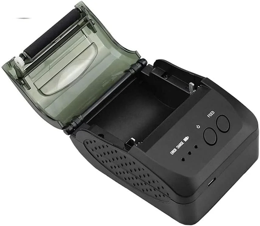 چاپگر حرارتی رسید بلوتوثی UOOD، چاپگر شخصی قابل حمل، چاپگر کوچک بی سیم 58 میلی متری سازگار با اندروید/ویندوز