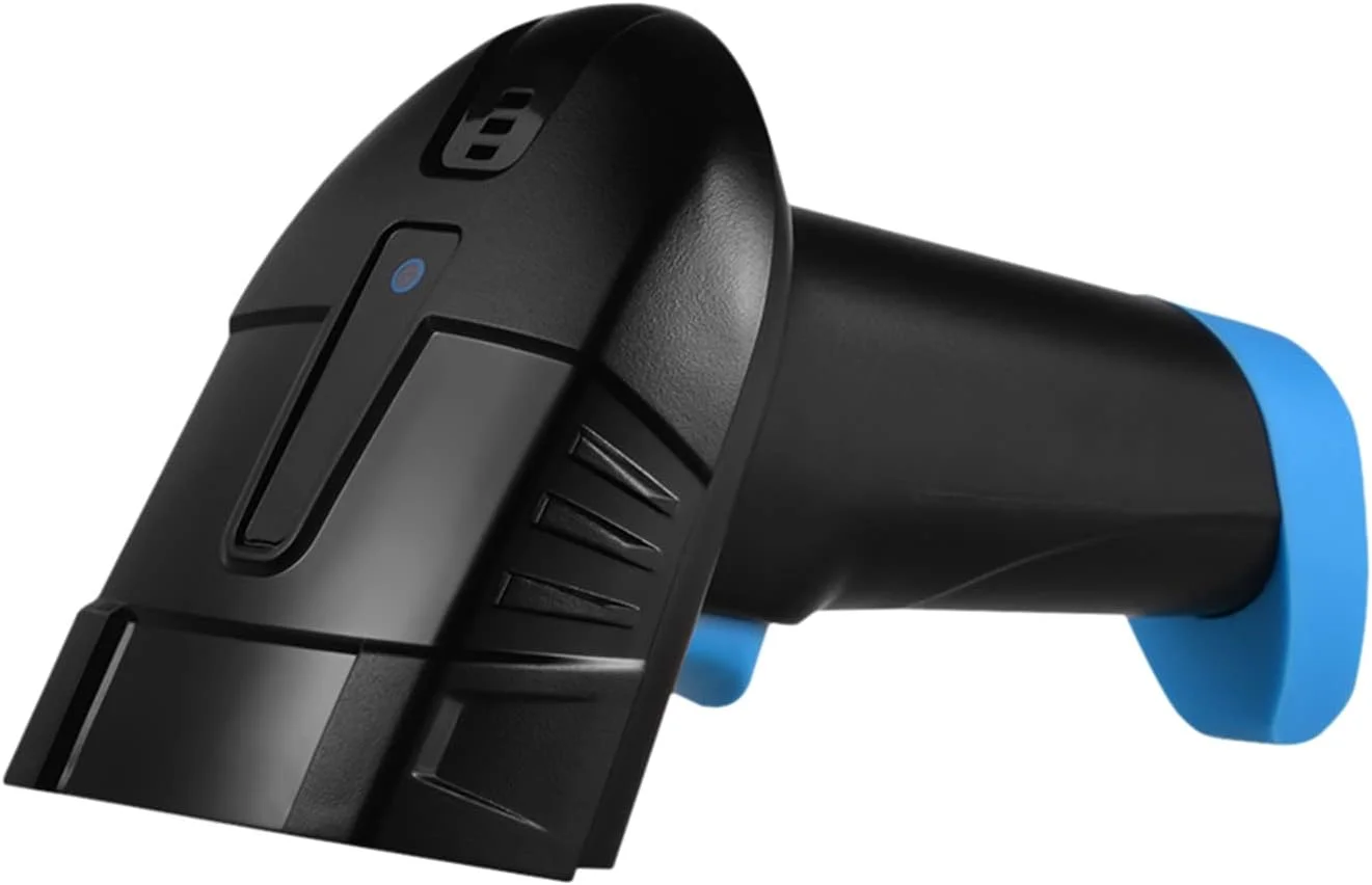 اسکنر بارکد بی سیم 1D 2D QR با پایه شارژ و گیرنده USB، فاصله انتقال طولانی 100 متری برای سوپرمارکت، فروشگاه خرده فروشی، انبار، پرداخت موبایلی و صفحه نمایش کامپیوتر اسکنر بارکد بی سیم 1D 2D QR با پایه شارژ و گیرنده USB، فاصله انتقال طولانی 100 متری برای سوپرمارکت، فروشگاه خرده فروشی، انبار، پرداخت موبایلی و صفحه نمایش کامپیوتر