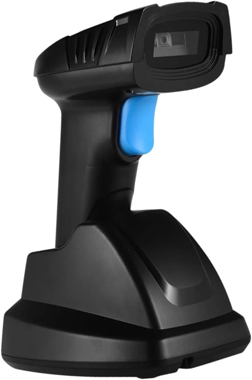اسکنر بارکد بی سیم 1D 2D QR با پایه شارژ و گیرنده USB، فاصله انتقال طولانی 100 متری برای سوپرمارکت، فروشگاه خرده فروشی، انبار، پرداخت موبایلی و صفحه نمایش کامپیوتر اسکنر بارکد بی سیم 1D 2D QR با پایه شارژ و گیرنده USB، فاصله انتقال طولانی 100 متری برای سوپرمارکت، فروشگاه خرده فروشی، انبار، پرداخت موبایلی و صفحه نمایش کامپیوتر