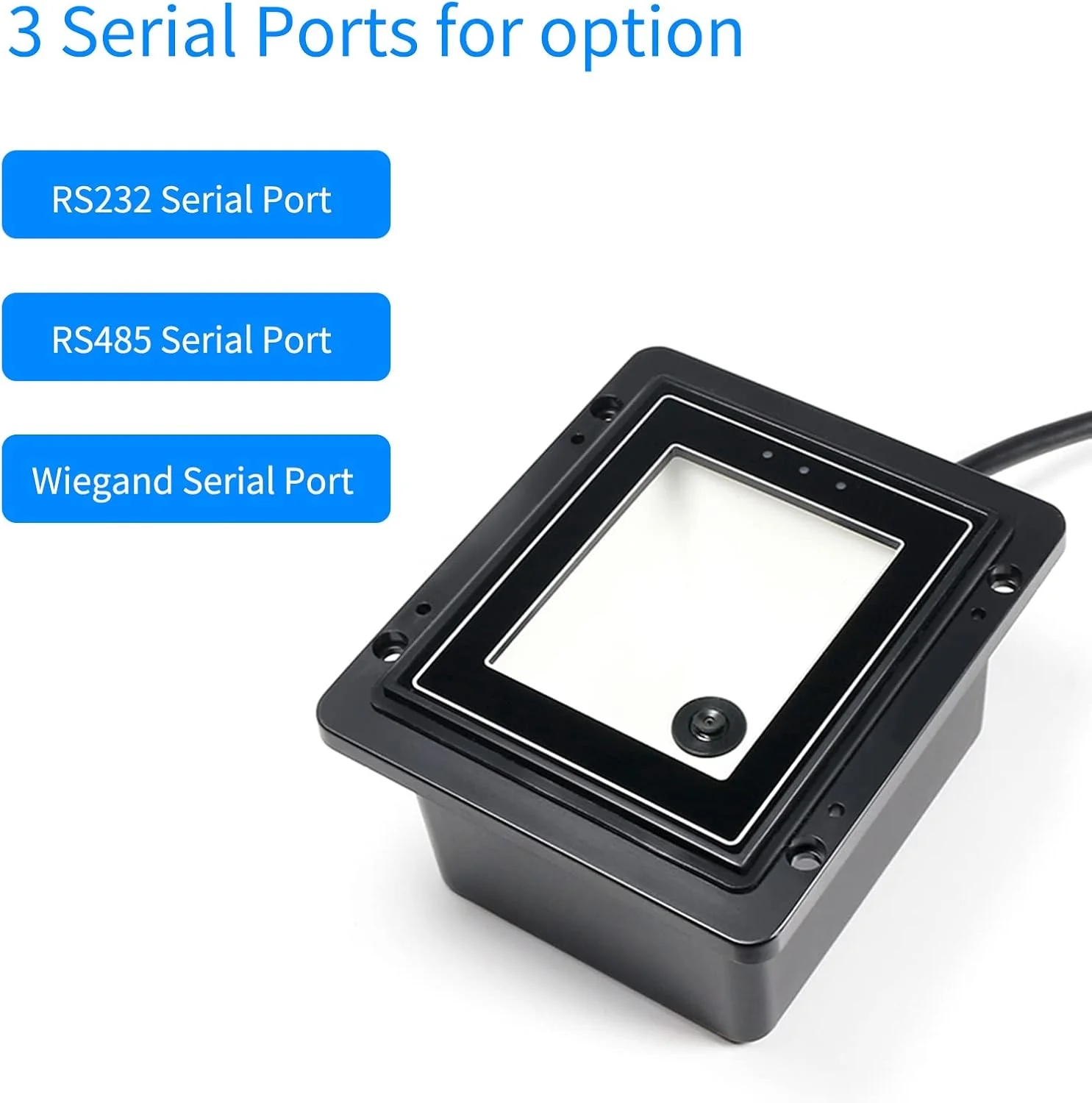 ماژول اسکنر بارکد 1D 2D تعبیه شده، ماژول خواننده بارکد QR با اتصال پورت سریال RS232، اسکن خودکار برای دستگاه گیت، بررسی بلیط، پرداخت موبایلی ماژول اسکنر بارکد 1D 2D تعبیه شده، ماژول خواننده بارکد QR با اتصال پورت سریال RS232، اسکن خودکار برای دستگاه گیت، بررسی بلیط، پرداخت موبایلی