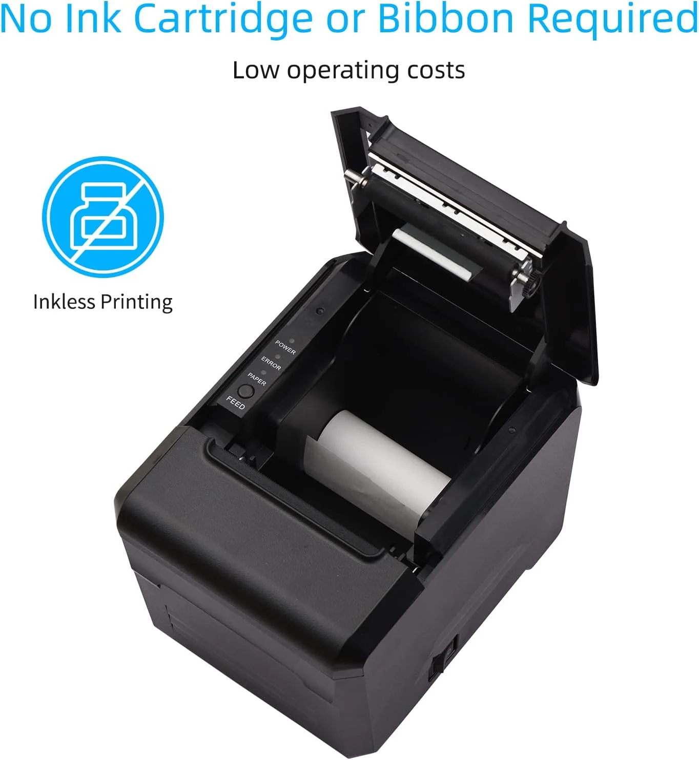 چاپگر حرارتی رسید 80 میلیمتری Fawoonu با اتصال USB، برش خودکار، مناسب برای چاپ بلیط و فیش، سازگار با سیستمعاملهای iOS، اندروید، ویندوز، Li، دستورات چاپ ESC/POS برای سوپرمارکت چاپگر حرارتی رسید 80 میلیمتری Fawoonu با اتصال USB، برش خودکار، مناسب برای چاپ بلیط و فیش، سازگار با سیستمعاملهای iOS، اندروید، ویندوز، Li، دستورات چاپ ESC/POS برای سوپرمارکت