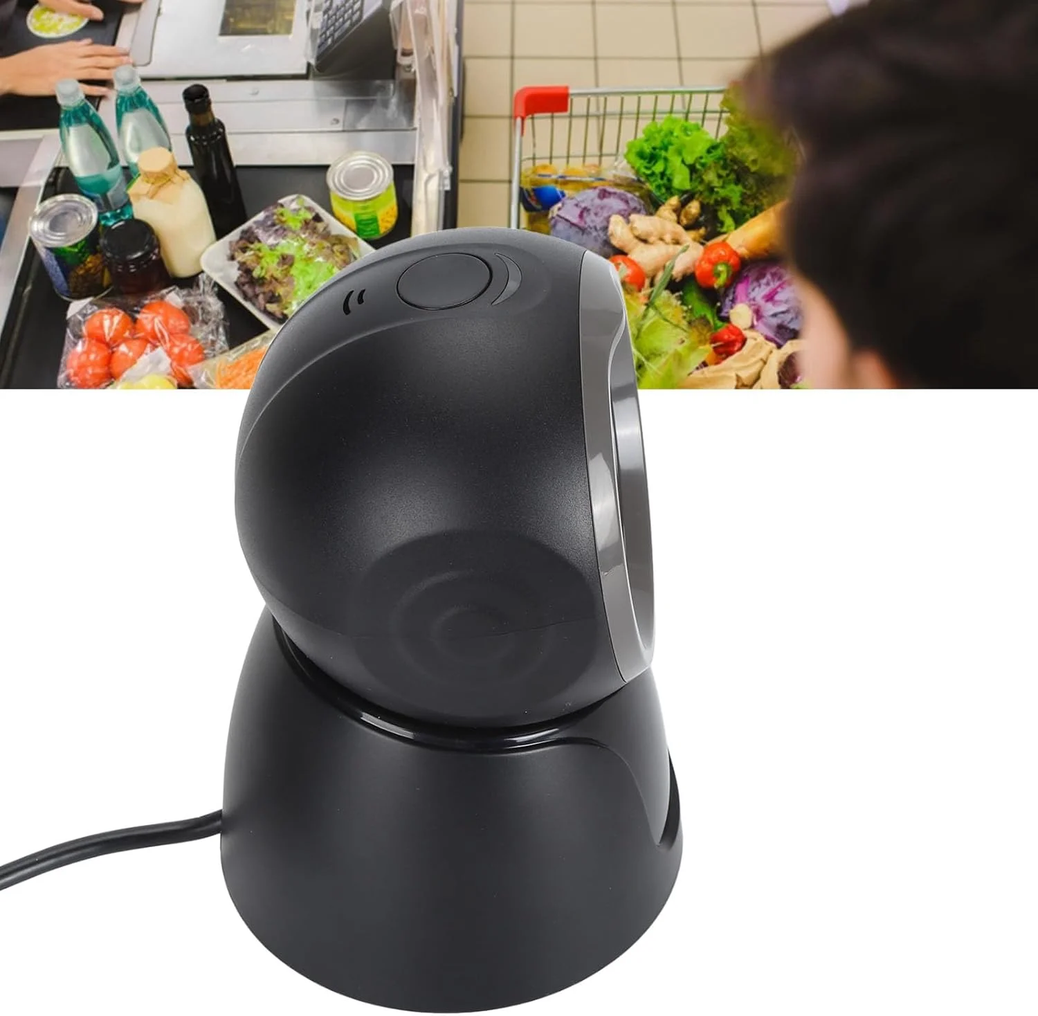 اسکنر کد QR دو بعدی سیمی USB حرفه ای با اسکن با سرعت بالا برای سیستم POS فروشگاه های خرده فروشی سوپرمارکت انبار اسکنر کد QR دو بعدی سیمی USB حرفه ای با اسکن با سرعت بالا برای سیستم POS فروشگاه های خرده فروشی سوپرمارکت انبار