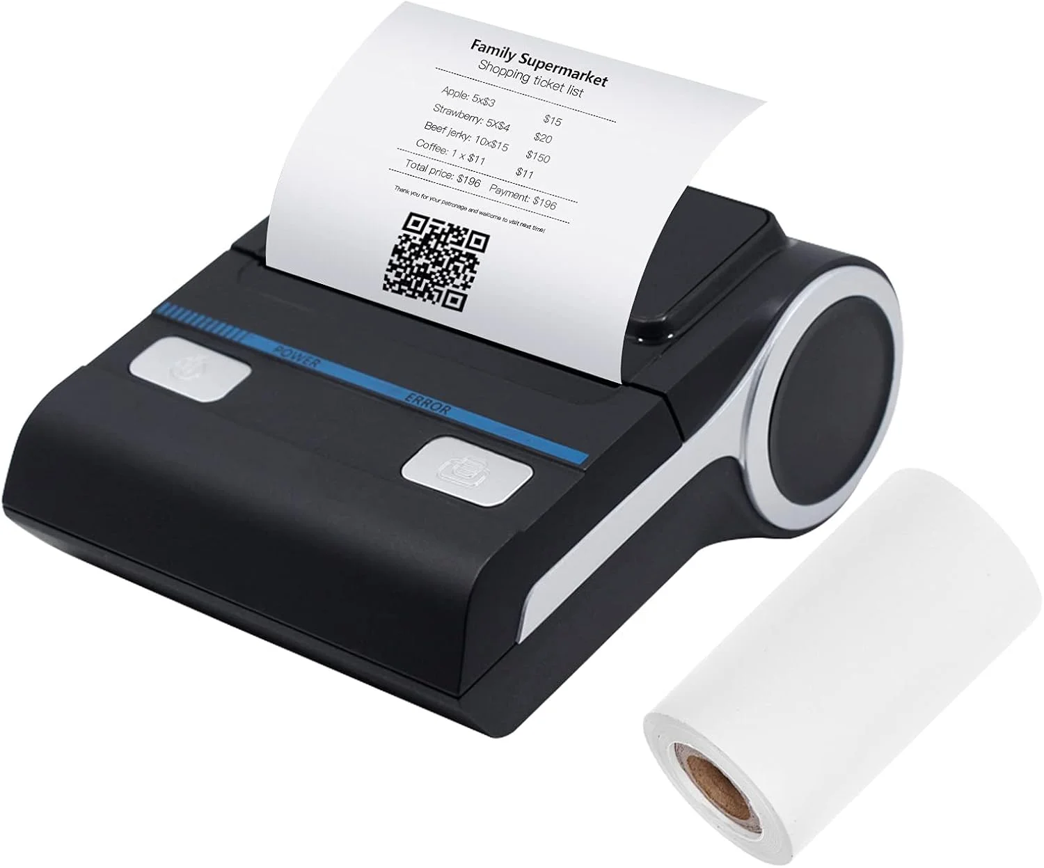 پرینتر رسید 80 میلیمتری قابل حمل Labymos، پرینتر بیسیم رسید BT، پرینتر موبایل صورتحساب سازگار با سیستمهای Android/iOS/Windows، دستور چاپ ESC/POS برای کسبوکارهای کوچک، رستورانها و خردهفروشیها پرینتر رسید 80 میلیمتری قابل حمل Labymos، پرینتر بیسیم رسید BT، پرینتر موبایل صورتحساب سازگار با سیستمهای Android/iOS/Windows، دستور چاپ ESC/POS برای کسبوکارهای کوچک، رستورانها و خردهفروشیها