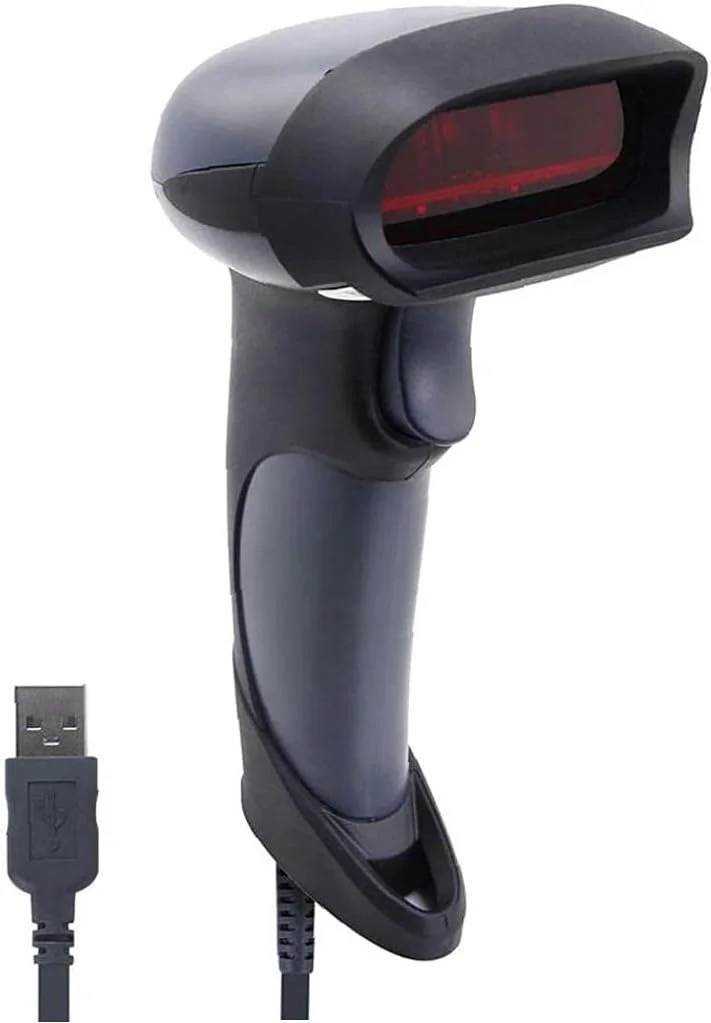 اسکنر بارکد M1 USB سیمی 1D، اسکنر بارکد دستی قابل حمل برای سیستم POS سوپرمارکت، ابزار دستی کاربردی اسکنر بارکد M1 USB سیمی 1D، اسکنر بارکد دستی قابل حمل برای سیستم POS سوپرمارکت، ابزار دستی کاربردی