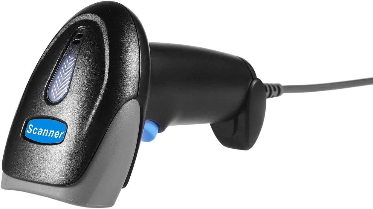 بارکد خوان CCD مدل BQ-101 برای اسکن بارکد صفحه نمایش و پرداخت موبایلی، با کابل USB، قابل استفاده مستقیم در فروشگاه های خرده فروشی، سیستم های POS ویندوز و اندروید