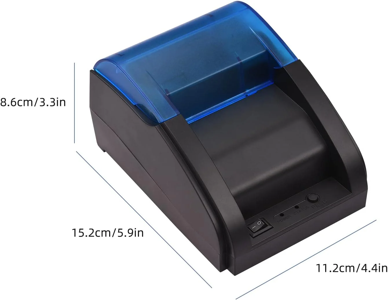 پرینتر برچسب، پرینتر حرارتی رسید 58 میلیمتری USB حرارتی مستقیم برای چاپ قبض بلیط اتصال USB سازگار با سیستم عاملهای iOS Android Windows دستورات چاپ ESC/POS برای سوپرمارکت فروشگاه خانه پرینتر برچسب، پرینتر حرارتی رسید 58 میلیمتری USB حرارتی مستقیم برای چاپ قبض بلیط اتصال USB سازگار با سیستم عاملهای iOS Android Windows دستورات چاپ ESC/POS برای سوپرمارکت فروشگاه خانه