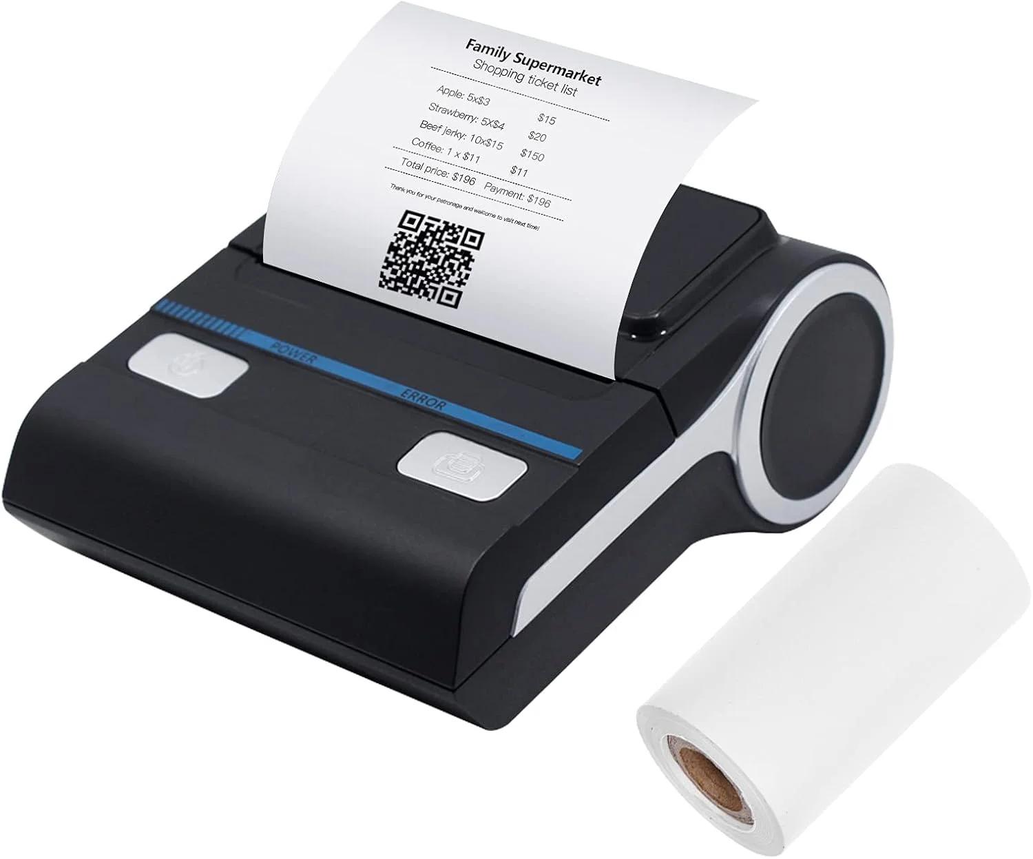 پرینتر گیری‌شکل موبایل Irvami 80mm BT