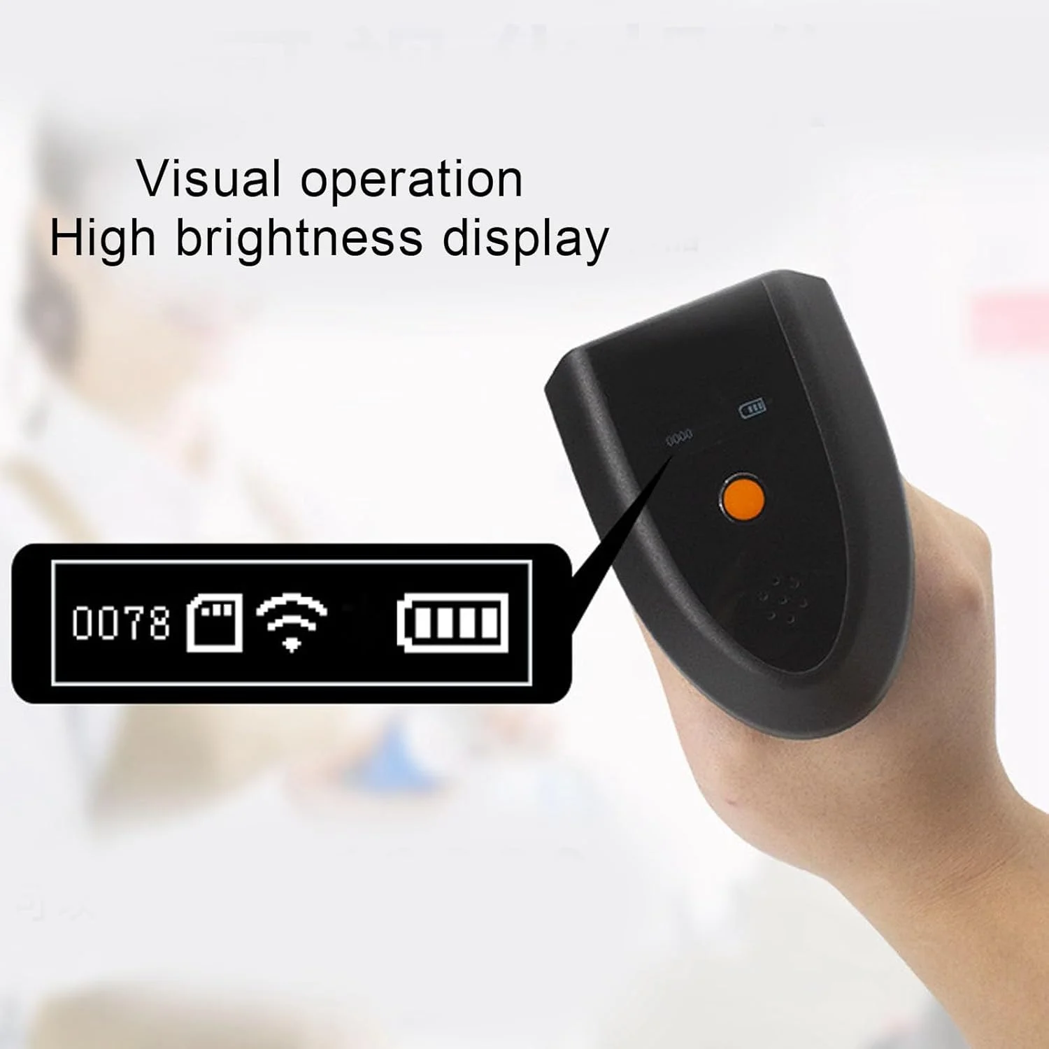 اسکنر بارکد Homenícola برای کد QR کارآمد در محیط انبار یا سوپرمارکت