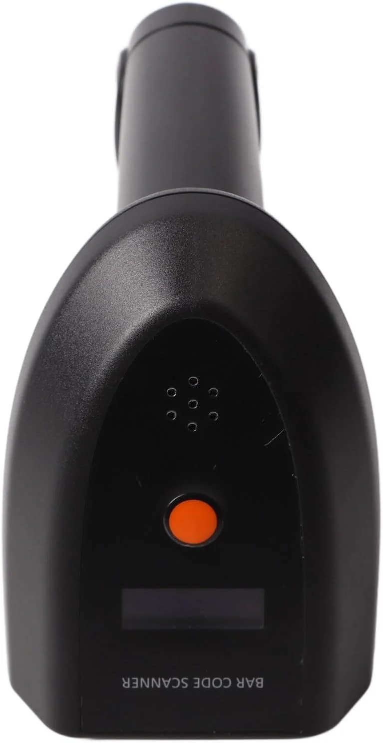 اسکنر بارکد بی سیم Vomeko، اسکنر بارکد، بارکد خوان دستی با اعلان صوتی QR برای انبار کتابخانه سوپرمارکت انبار