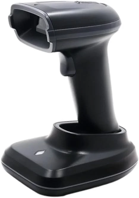 اسکنر بارکد بی سیم 1D 2D luckyprinter با پایه شارژ - خواننده پرسرعت برای خرده فروشی، مدیریت موجودی، سیستم های POS