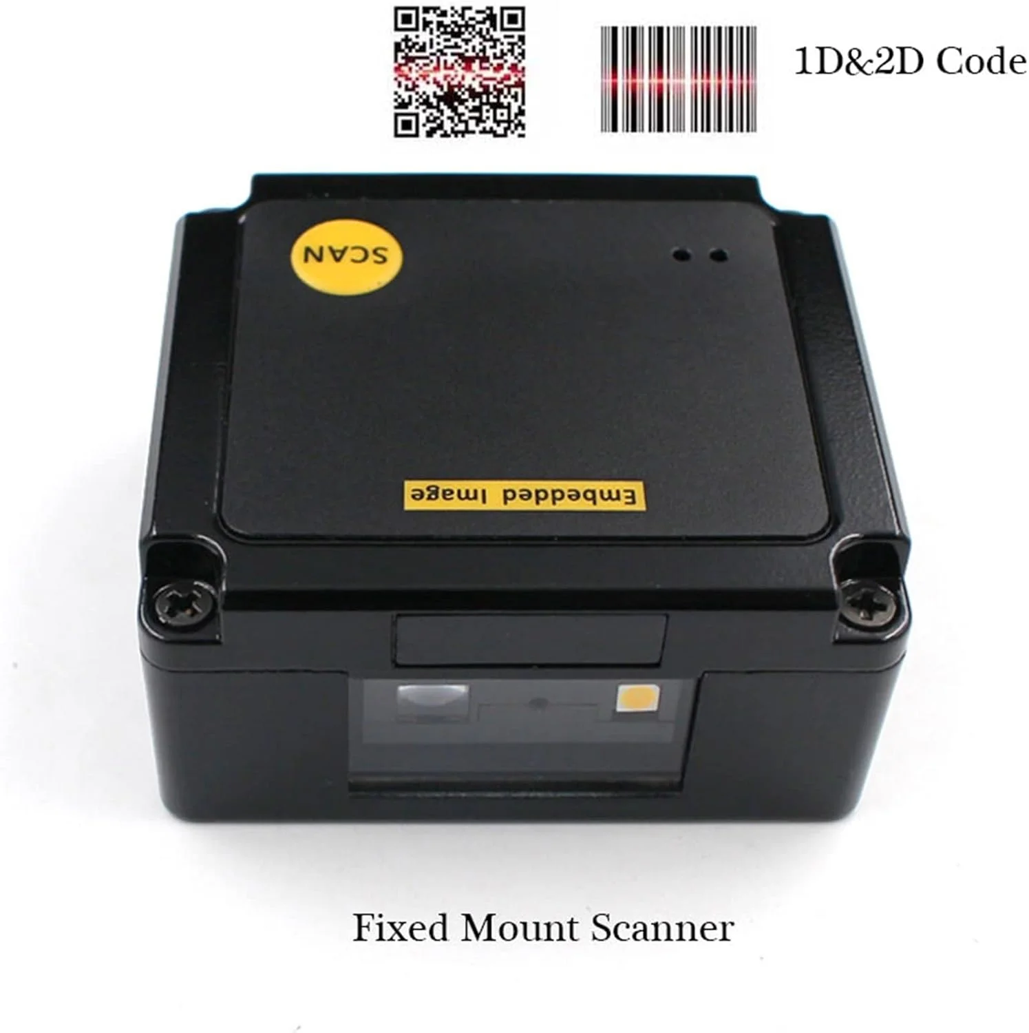 اسکنر بارکد GZDtdsd مدل YK-EP2000، اسکنر بارکد دوبعدی QR، ماژول USB RS232 با عملکرد پرسرعت و اسکنر ثابت (USB)