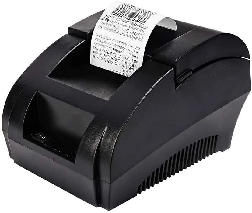 چاپگر حرارتی رسید بلوتوثی بی سیم UOOD، چاپگر قابل حمل شخصی 58 میلی متری مینی USB POS برای فروش رستوران خرده فروشی سازگار با اندروید