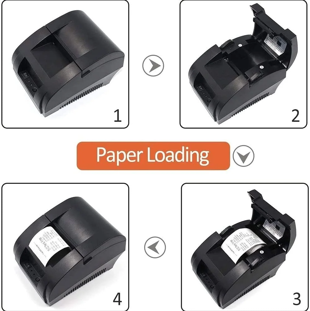 چاپگر حرارتی رسید بلوتوثی بی سیم UOOD، چاپگر قابل حمل شخصی 58 میلی متری مینی USB POS برای فروش رستوران خرده فروشی سازگار با اندروید چاپگر حرارتی رسید بلوتوثی بی سیم UOOD، چاپگر قابل حمل شخصی 58 میلی متری مینی USB POS برای فروش رستوران خرده فروشی سازگار با اندروید