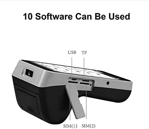 دستگاه پوز دستی hsTrjz-MaXj ترمینال پوز PDA با اسکنر داخلی و چاپگر حرارتی NFC دستگاه اندرویدی چاپ سریع فیش رستوران سوپرمارکت دستگاه پوز دستی hsTrjz-MaXj ترمینال پوز PDA با اسکنر داخلی و چاپگر حرارتی NFC دستگاه اندرویدی چاپ سریع فیش رستوران سوپرمارکت