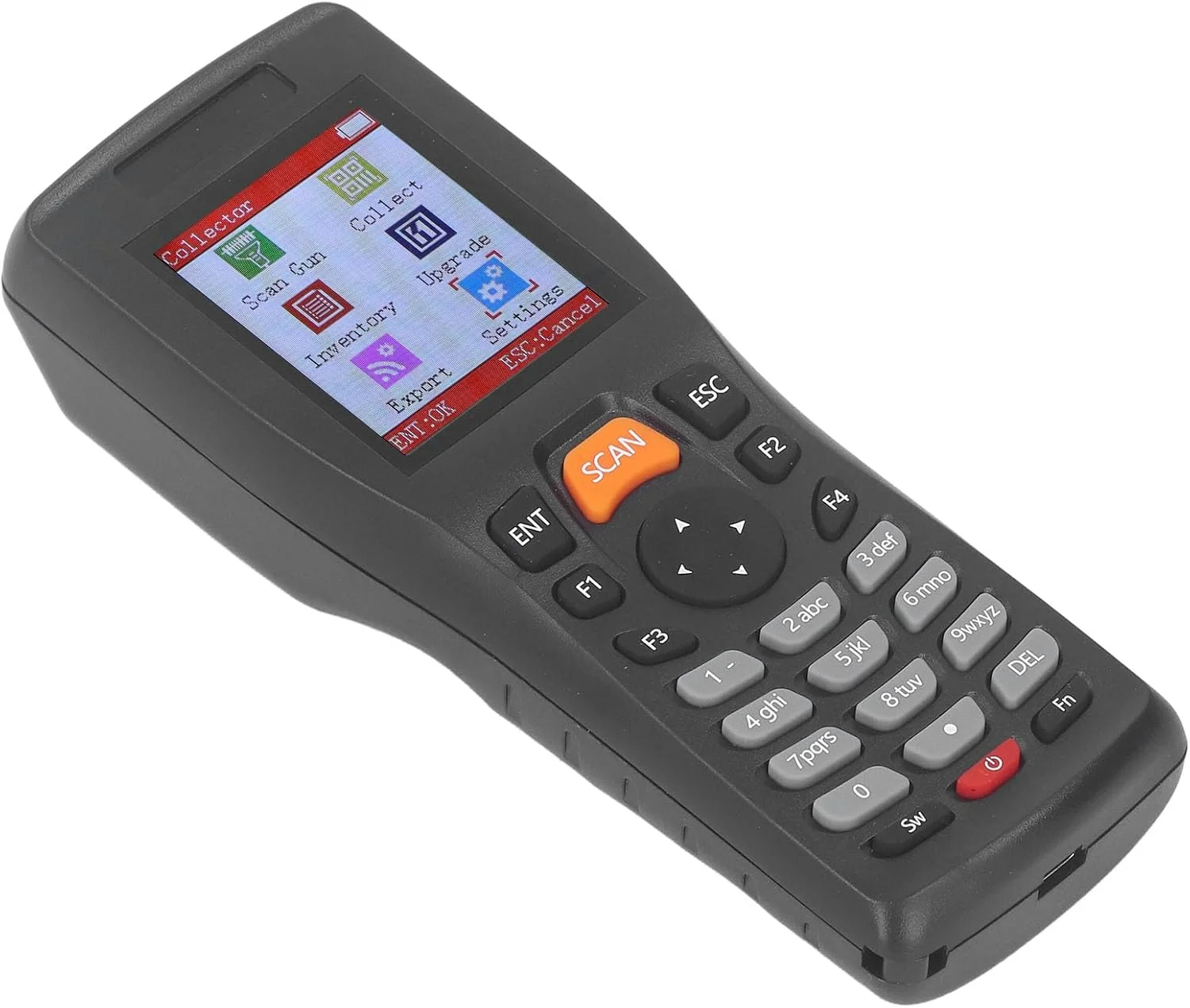 اسکنر بارکد Torvex، بارکد خوان CCD بی سیم 2.4 گیگاهرتز با صفحه نمایش 2.2 اینچی، جمع کننده داده اسکنر بارکد برای مدیریت موجودی اسکنر بارکد Torvex، بارکد خوان CCD بی سیم 2.4 گیگاهرتز با صفحه نمایش 2.2 اینچی، جمع کننده داده اسکنر بارکد برای مدیریت موجودی