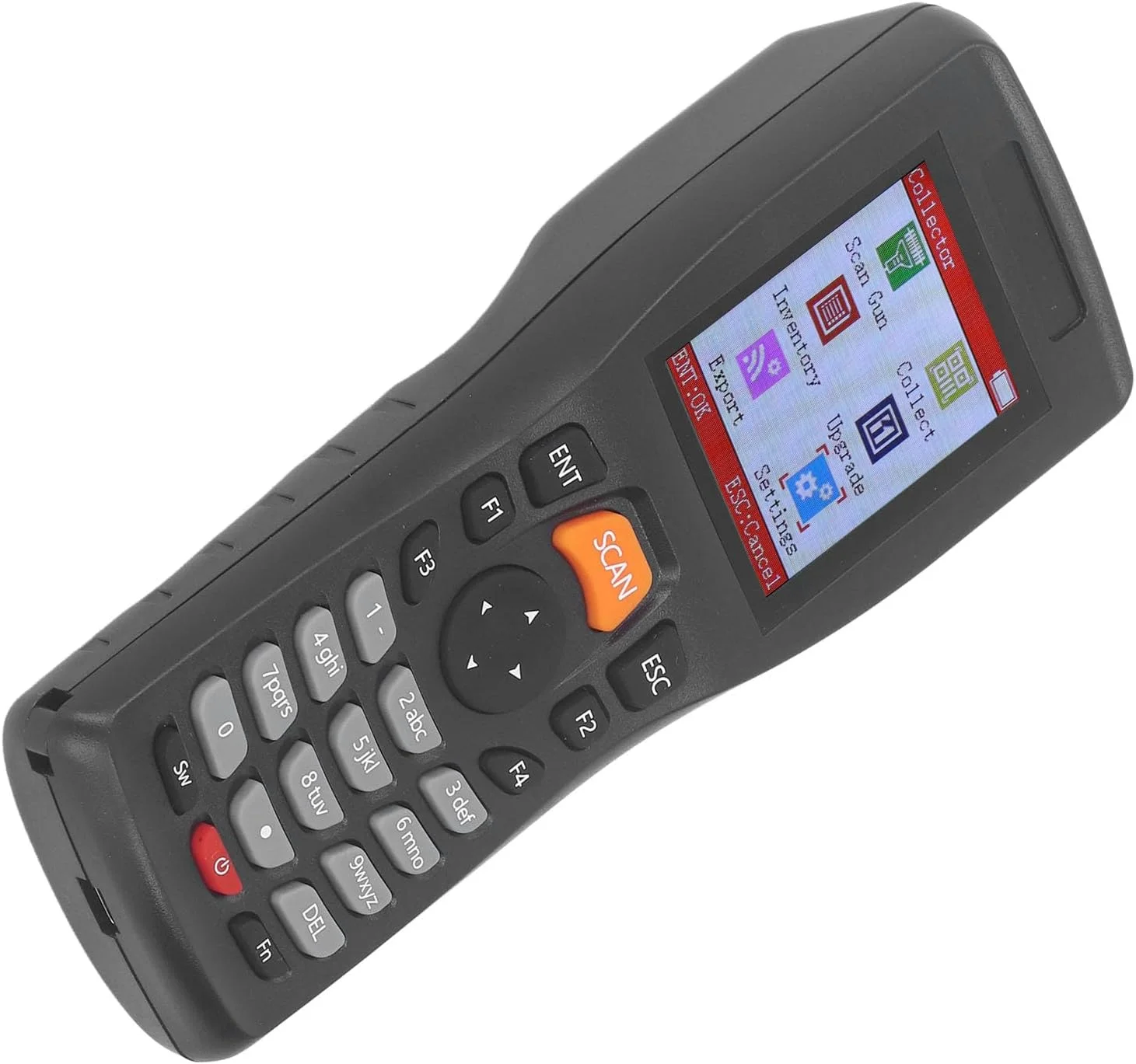 اسکنر بارکد Torvex، بارکد خوان CCD بی سیم 2.4 گیگاهرتز با صفحه نمایش 2.2 اینچی، جمع کننده داده اسکنر بارکد برای مدیریت موجودی اسکنر بارکد Torvex، بارکد خوان CCD بی سیم 2.4 گیگاهرتز با صفحه نمایش 2.2 اینچی، جمع کننده داده اسکنر بارکد برای مدیریت موجودی