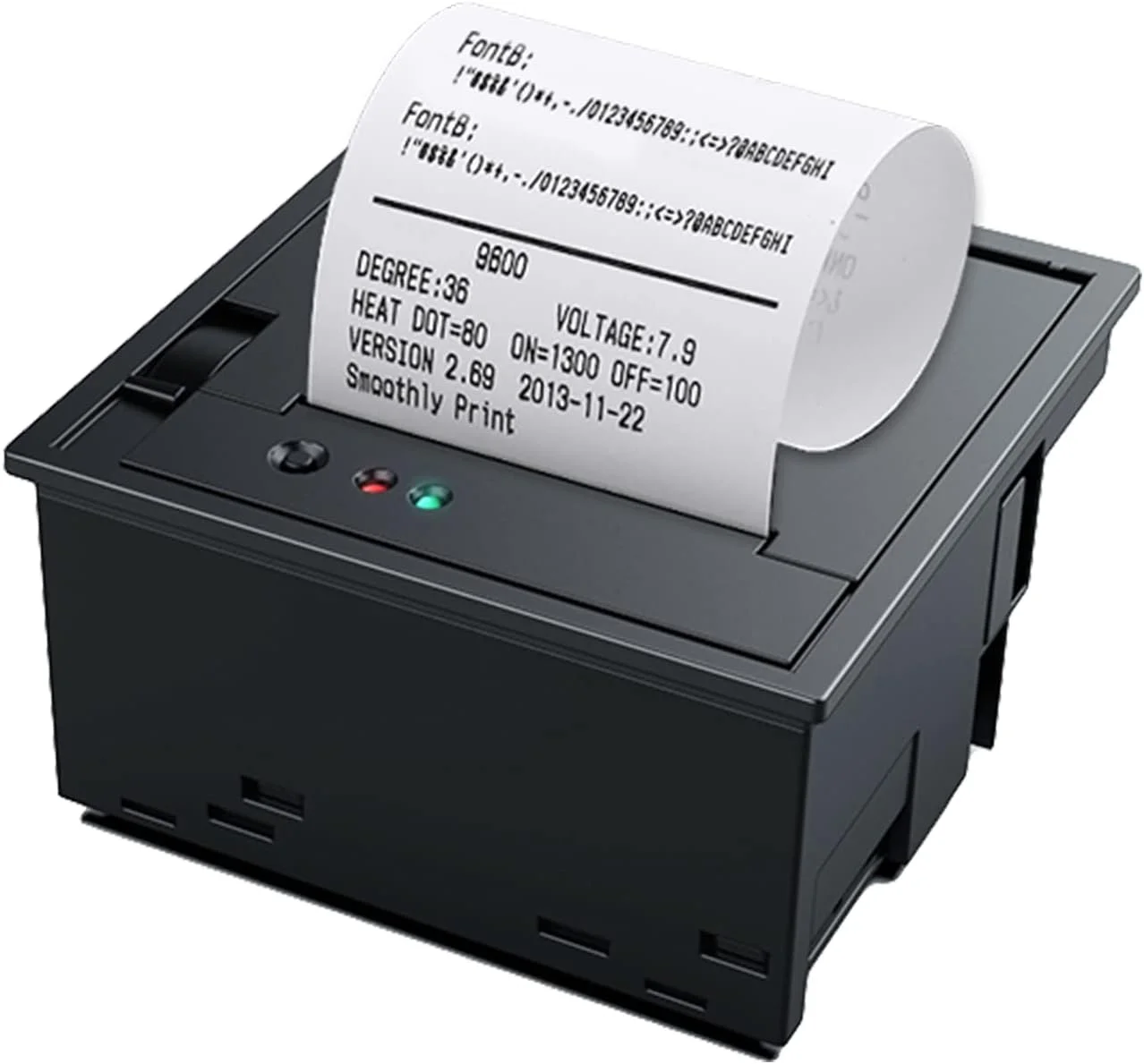 ماژول چاپگر حرارتی رسید 58 میلی‌متری با پورت سریال USB TTL، پشتیبانی از دستورات ESC POS برای دستگاه توزین، صندوق فروشگاهی و پایانه‌های سلف سرویس