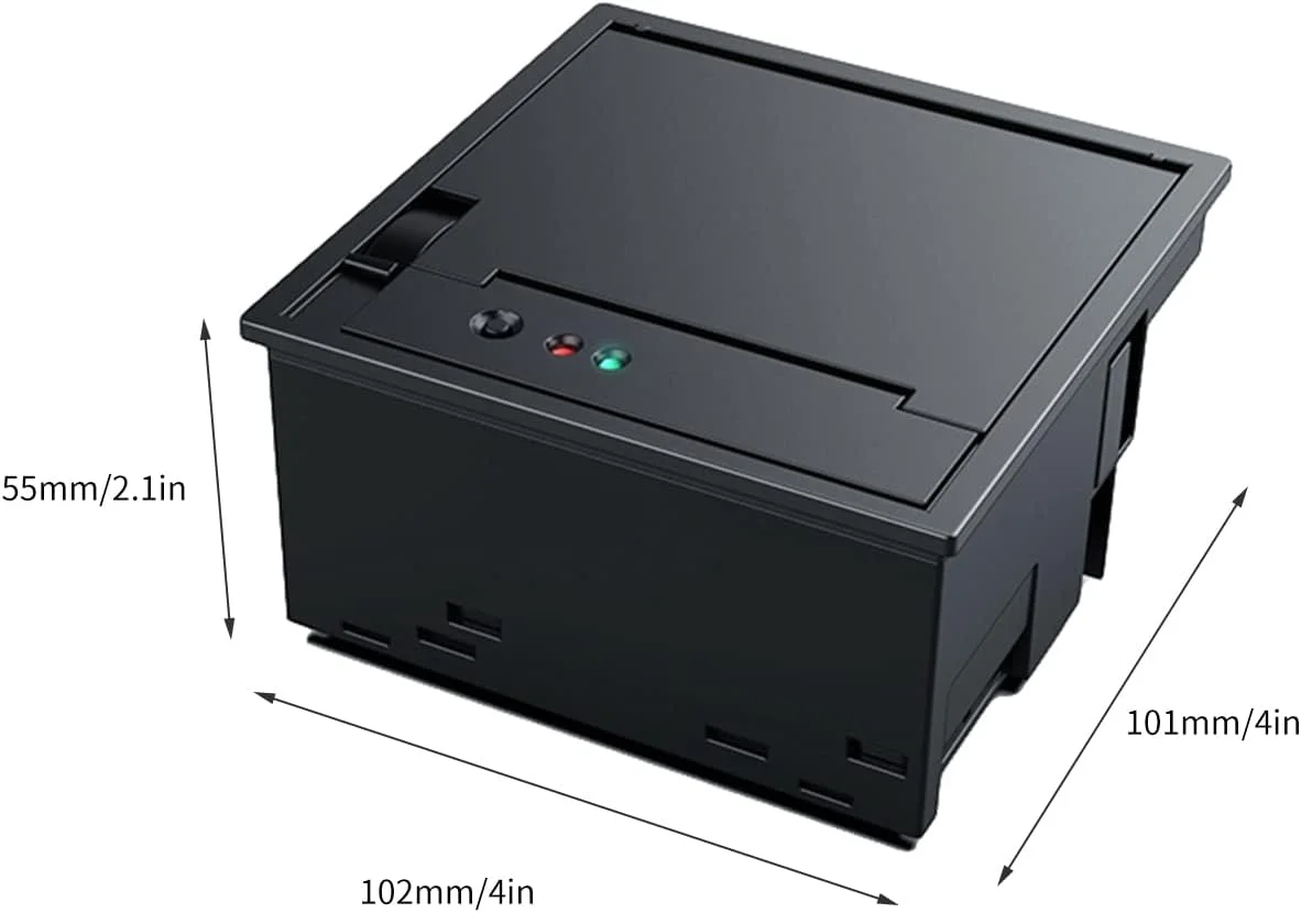 ماژول چاپگر حرارتی رسید 58 میلی‌متری با پورت سریال USB TTL، پشتیبانی از دستورات ESC POS برای دستگاه توزین، صندوق فروشگاهی و پایانه‌های سلف سرویس