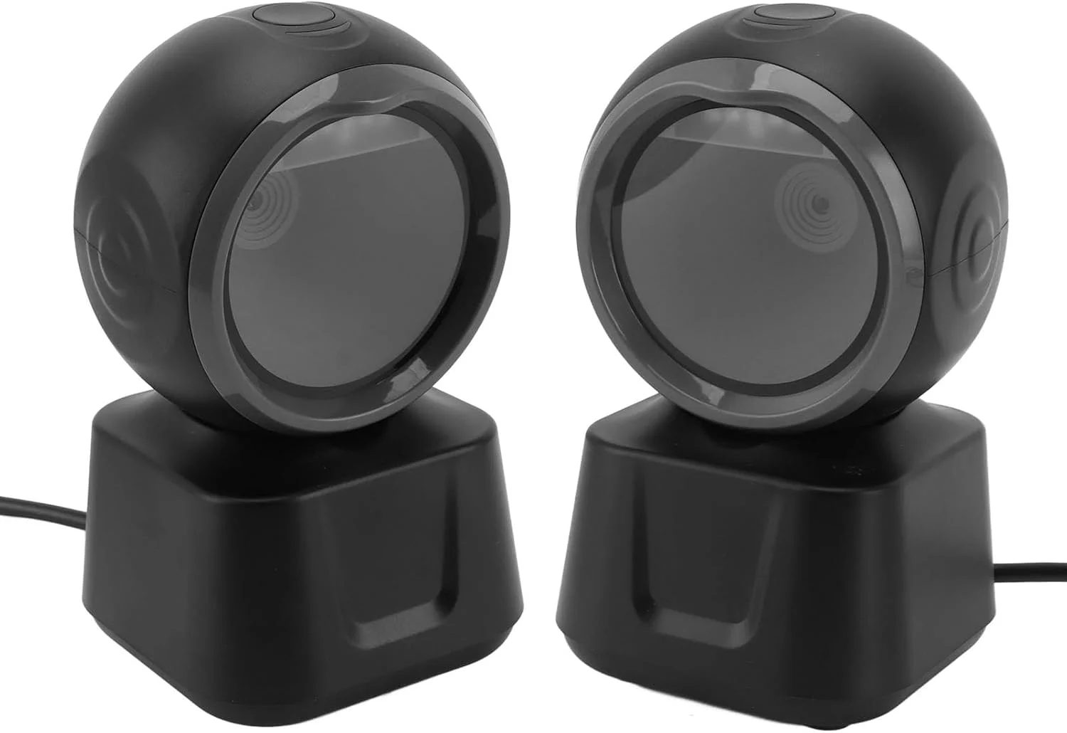 اسکنر بارکد 1D USB Vomeko، اسکنر بارکد رومیزی 2D QR Omnidirectional Hands Free Automatic Image Sensing، برای فروشگاه های خرده فروشی سوپرمارکت