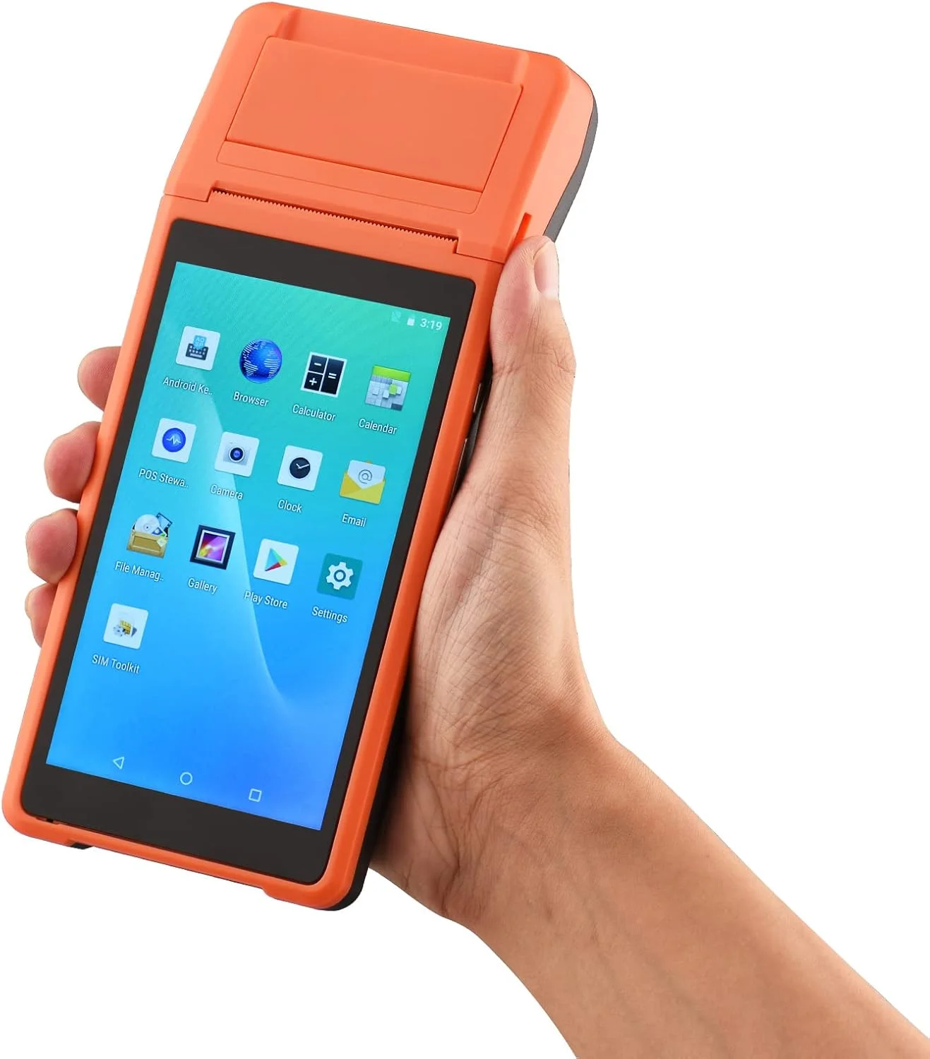 دستگاه چاپگر PDA دستی همه کاره Fawoonu، ترمینال POS هوشمند، چاپگرهای قابل حمل بی سیم، ترمینال پرداخت هوشمند، عملکرد BT WiFi USB OTG ارتباطات 3G دستگاه چاپگر PDA دستی همه کاره Fawoonu، ترمینال POS هوشمند، چاپگرهای قابل حمل بی سیم، ترمینال پرداخت هوشمند، عملکرد BT WiFi USB OTG ارتباطات 3G