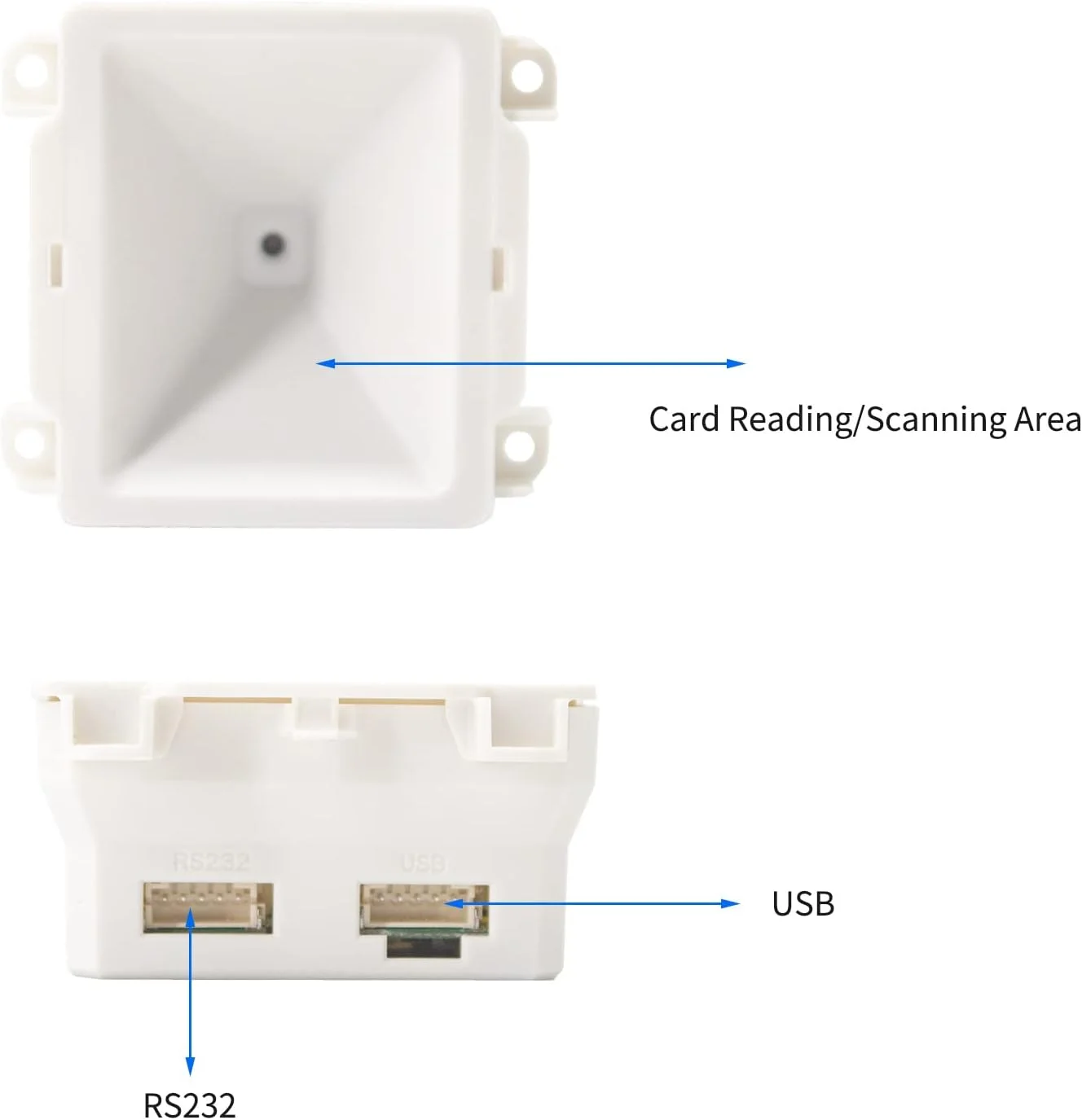 اسکنر بارکد یک بعدی و دو بعدی تعبیه شده Labymos، ماژول اسکنر کد QR، اتصال USB برای دستگاه گیت، بررسی بلیط، پرداخت موبایلی اسکنر بارکد یک بعدی و دو بعدی تعبیه شده Labymos، ماژول اسکنر کد QR، اتصال USB برای دستگاه گیت، بررسی بلیط، پرداخت موبایلی