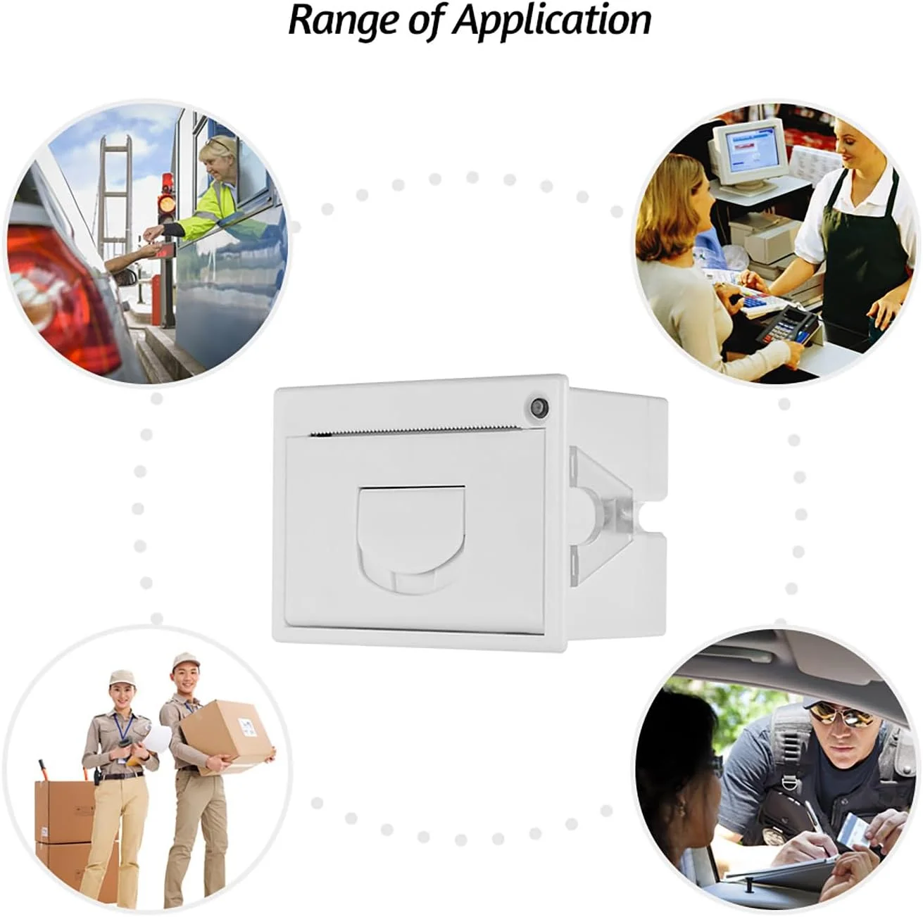 چاپگر رسید توکار QR204 58mm با رابط TTL USB، چاپ با سرعت بالا 50-85mm/s، نویز کم، بدون نیاز به ریبون، پشتیبانی از دستورات ESC POS، کاربردی و قابل حمل چاپگر رسید توکار QR204 58mm با رابط TTL USB، چاپ با سرعت بالا 50-85mm/s، نویز کم، بدون نیاز به ریبون، پشتیبانی از دستورات ESC POS، کاربردی و قابل حمل