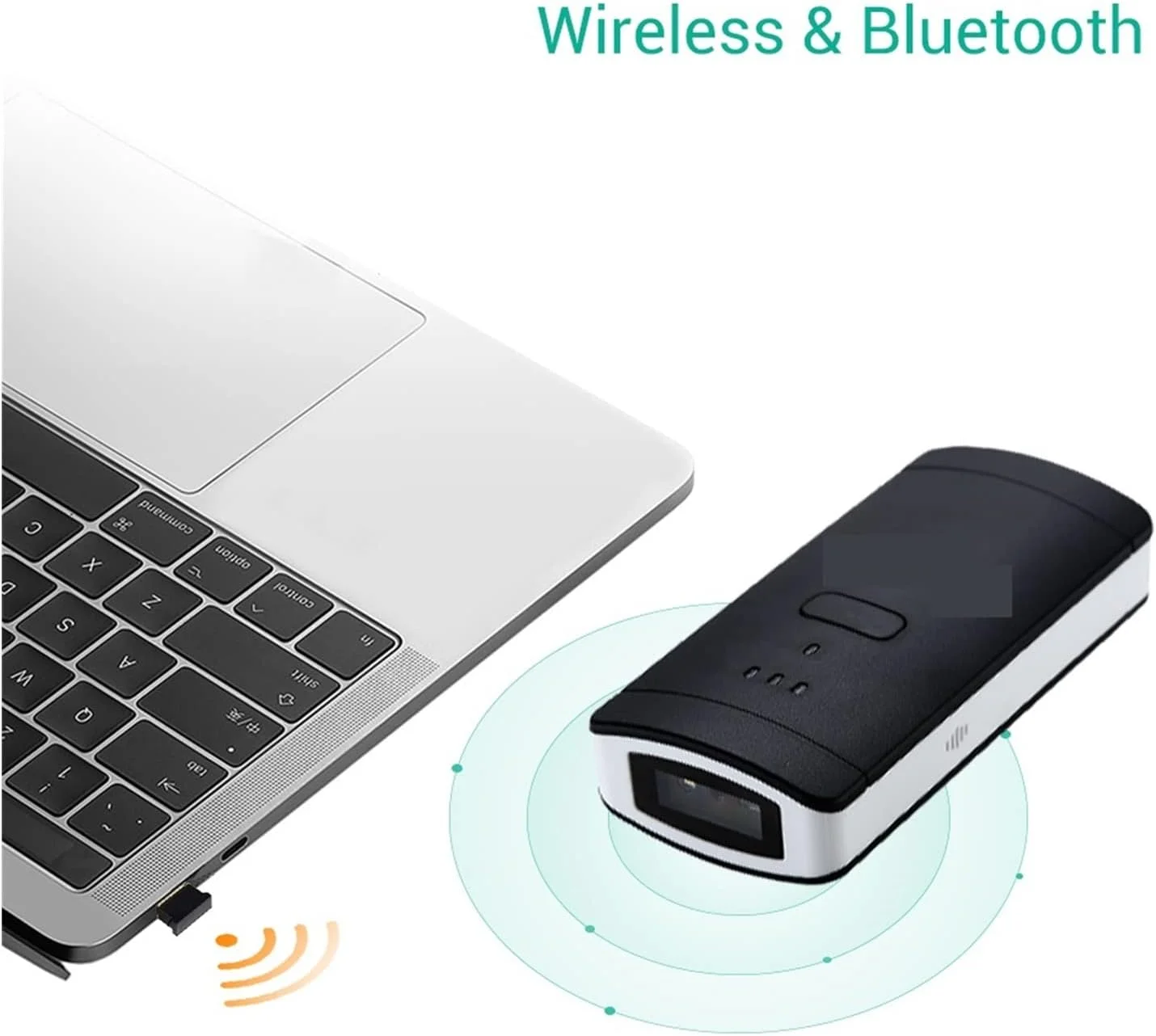 اسکنر بارکد دستی RTYUTT بی سیم بلوتوثی اسکنر بارکد 2D PDF417 DataMatrix QR Code Reader برای اسکنر مینی 2D جیبی اسکنر بارکد دستی RTYUTT بی سیم بلوتوثی اسکنر بارکد 2D PDF417 DataMatrix QR Code Reader برای اسکنر مینی 2D جیبی