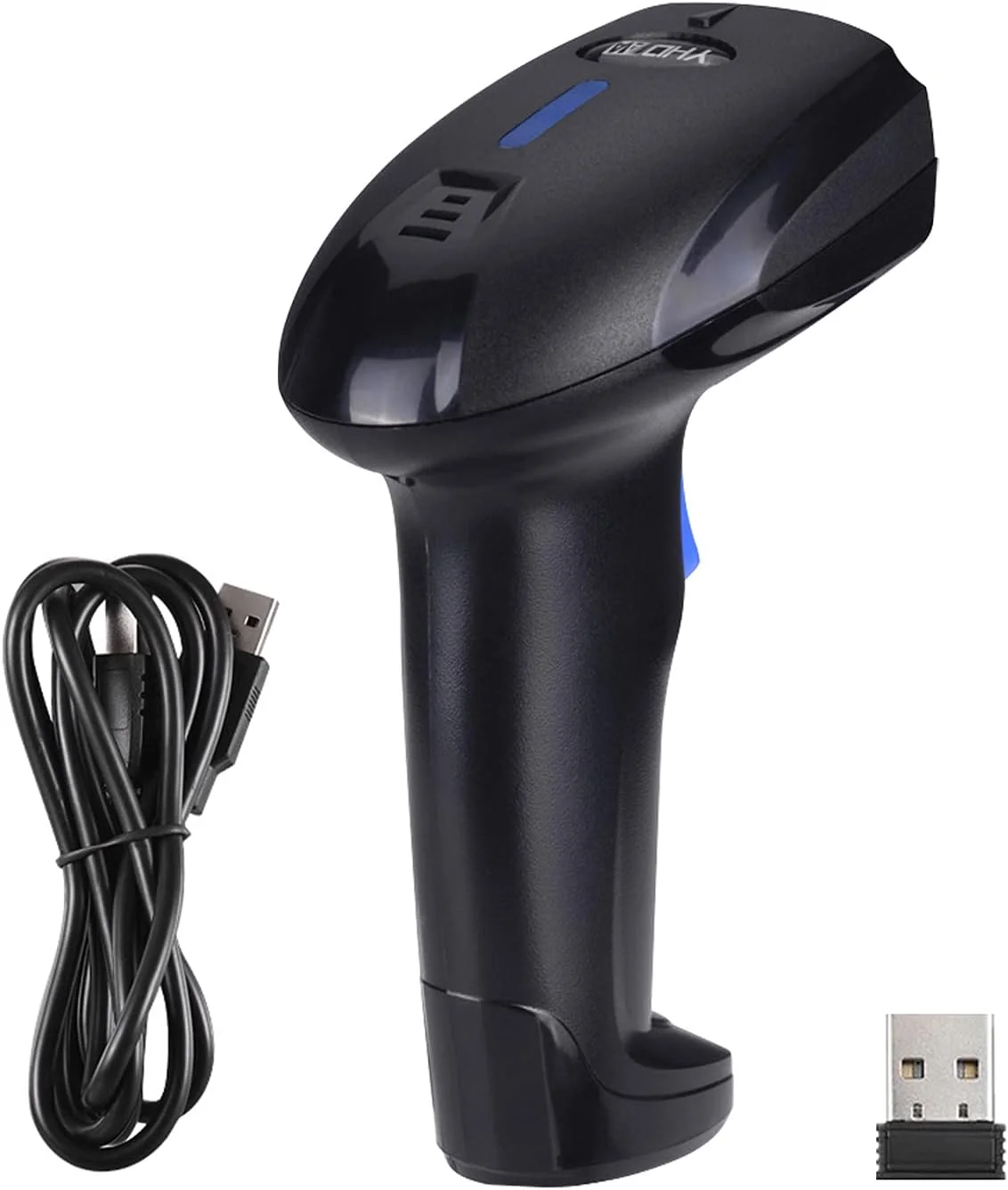 اسکنر بارکد بیسیم 2 در 1 OUNA 2.4G و اسکنر بارکد سیمی USB، اسکنر بارکد 1D دستی اتوماتیک با باتری قابل شارژ، گیرنده مینی USB، کابل USB برای کامپیوتر لپتاپ اسکنر بارکد بیسیم 2 در 1 OUNA 2.4G و اسکنر بارکد سیمی USB، اسکنر بارکد 1D دستی اتوماتیک با باتری قابل شارژ، گیرنده مینی USB، کابل USB برای کامپیوتر لپتاپ