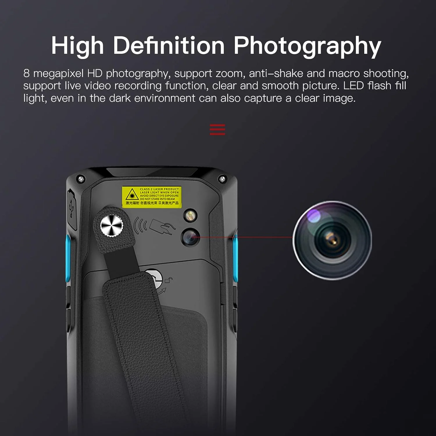 دستگاه PDA اندروید 9.0، ترمینال POS قابل حمل، اسکنر بارکد Honey-Well 1D/2D/QR، جمعآورنده داده، دستگاه انبارداری، کامپیوتر موبایل 4G WiFi BT با صفحه لمسی 4.5 اینچی، دوربین 8 مگاپیکسلی GPS برای انبار دستگاه PDA اندروید 9.0، ترمینال POS قابل حمل، اسکنر بارکد Honey-Well 1D/2D/QR، جمعآورنده داده، دستگاه انبارداری، کامپیوتر موبایل 4G WiFi BT با صفحه لمسی 4.5 اینچی، دوربین 8 مگاپیکسلی GPS برای انبار