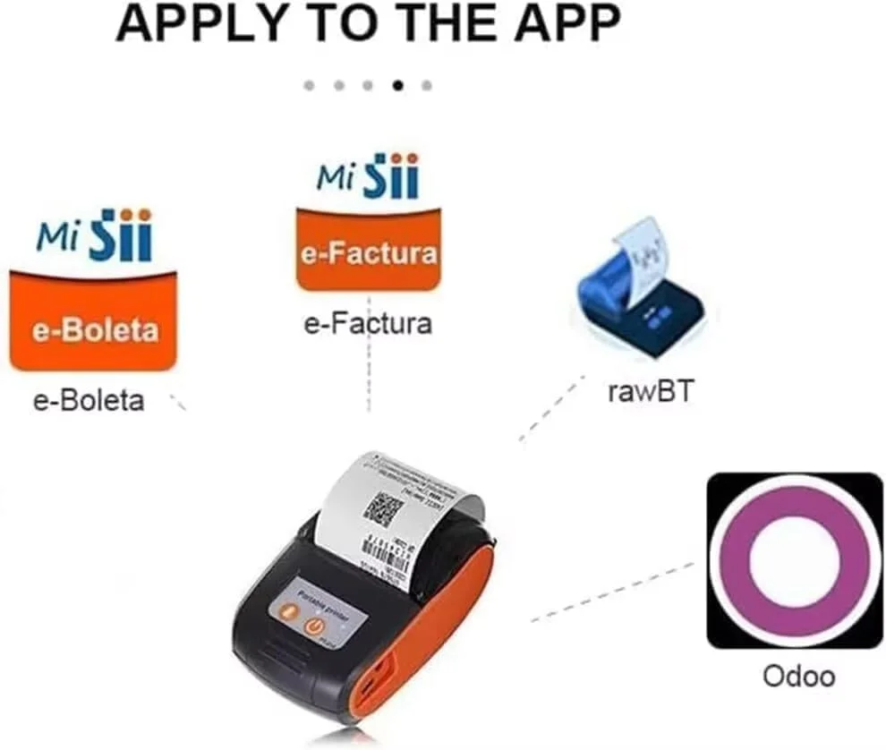 چاپگر حرارتی بلوتوثی 58 میلیمتری GZGYNADAST، مینی و قابل حمل، مناسب برای اندروید/ویندوز (رنگ آبی) - عدم سازگاری با آیفون iOS/IPAD/Square/Point of Sale چاپگر حرارتی بلوتوثی 58 میلیمتری GZGYNADAST، مینی و قابل حمل، مناسب برای اندروید/ویندوز (رنگ آبی) - عدم سازگاری با آیفون iOS/IPAD/Square/Point of Sale