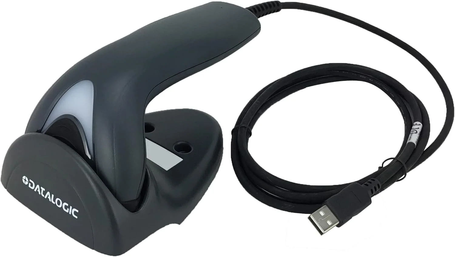 بارکد خوان دستی سیم دار تک بعدی دیتالاجیک Gryphon Touch TD1120، شامل پایه نگهدارنده و کابل USB، (TD1120-BK)